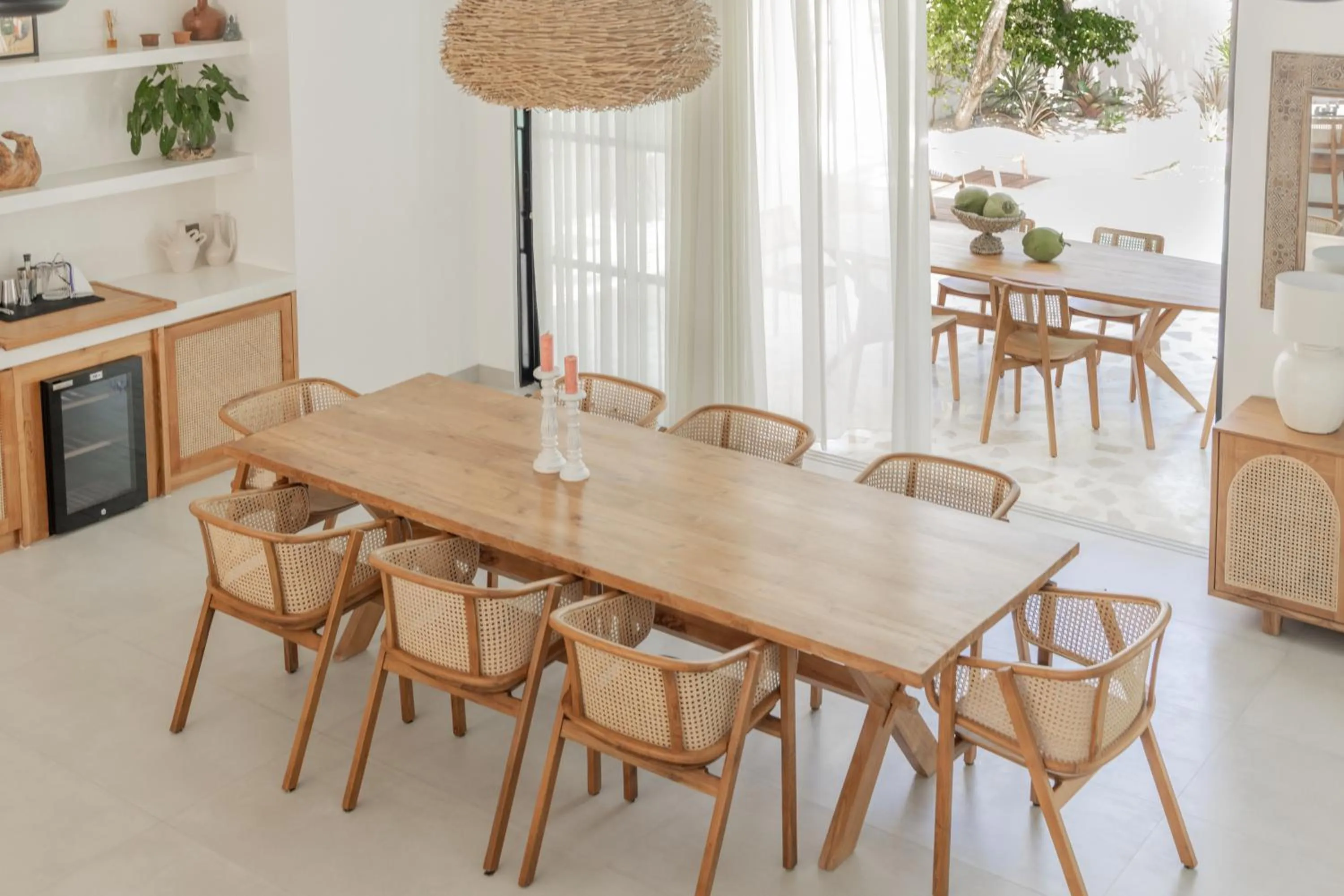 Dining area in Casa Philip