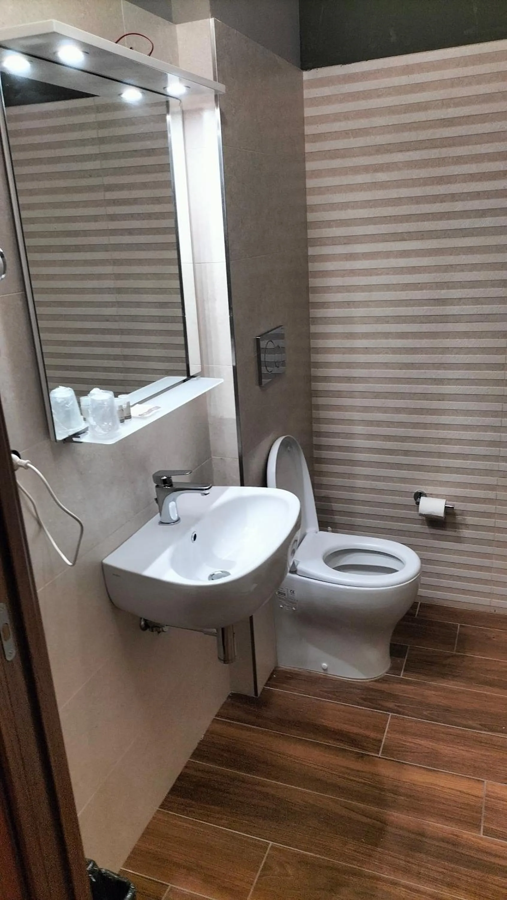 Bathroom in Hotel La Meridiana