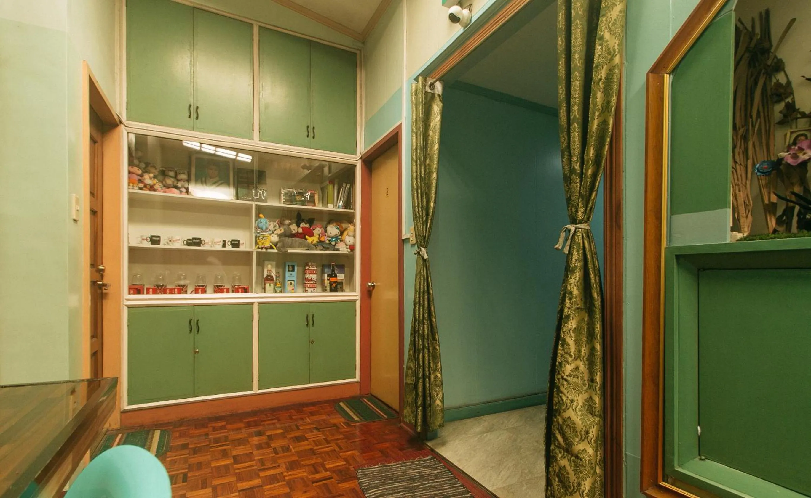 Kitchen or kitchenette in RedDoorz Hostel at MRC Residences Baguio
