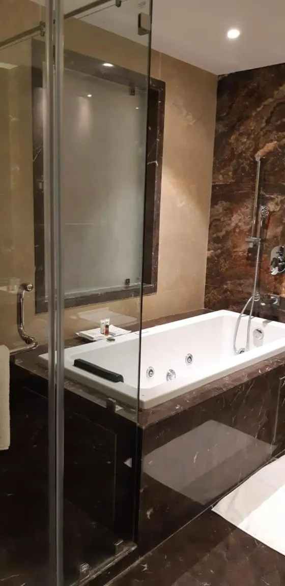 Bathroom in Grand Geet Hotels