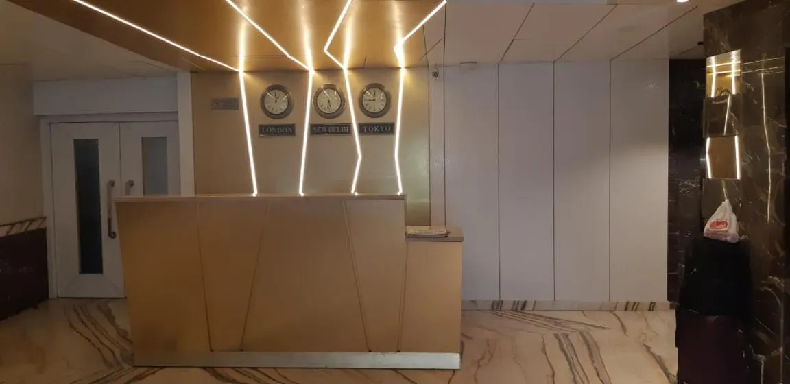 Lobby or reception in Grand Geet Hotels