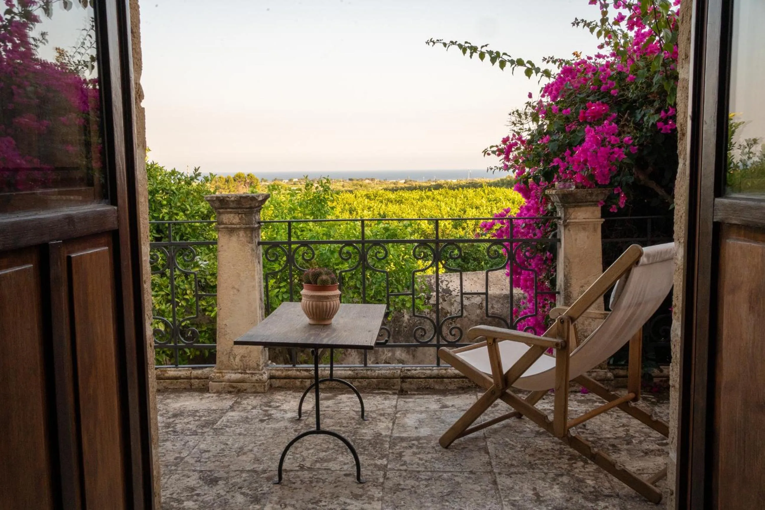 Balcony/Terrace in Hotel Villa Favorita