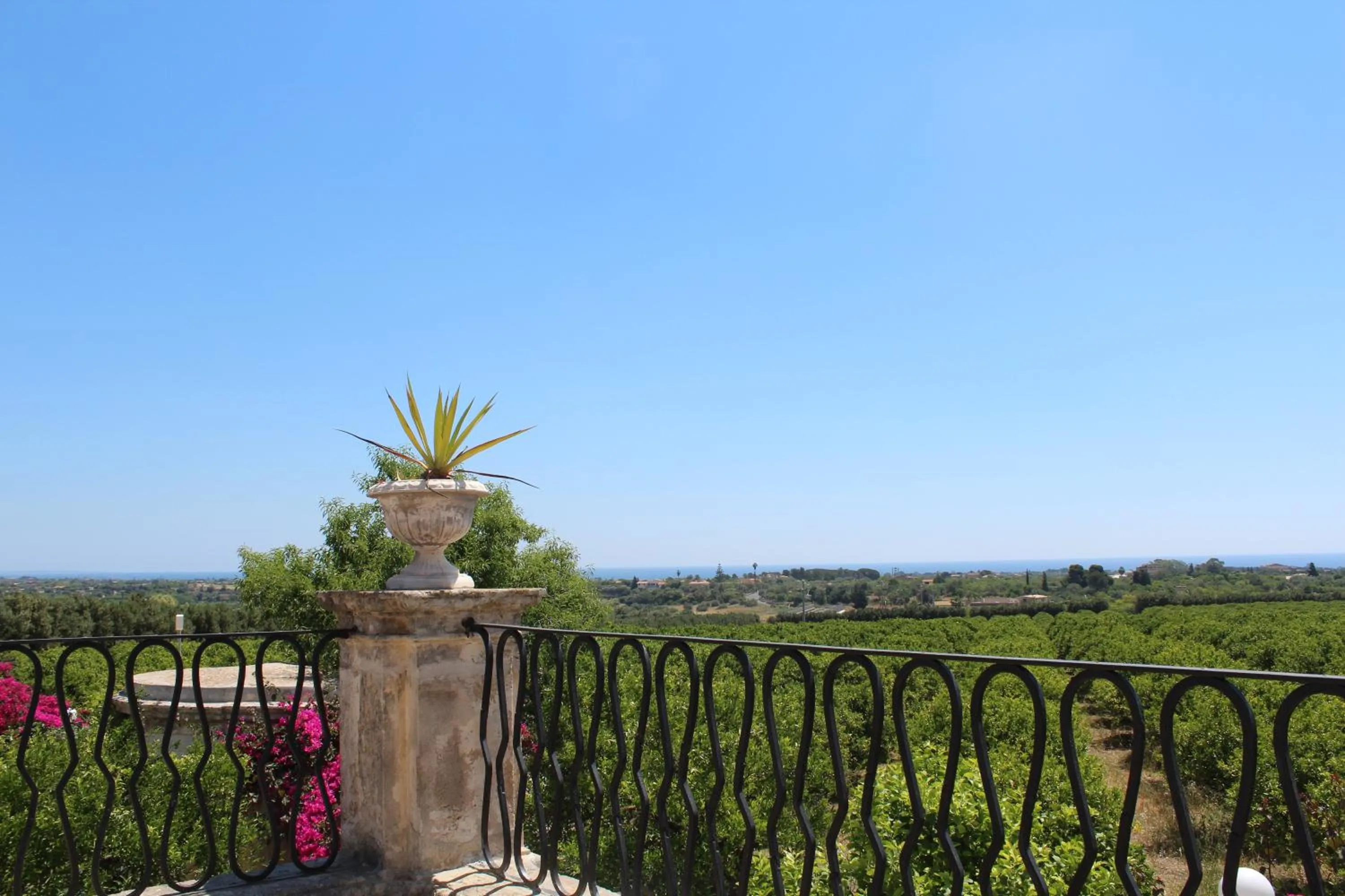 Natural landscape in Hotel Villa Favorita