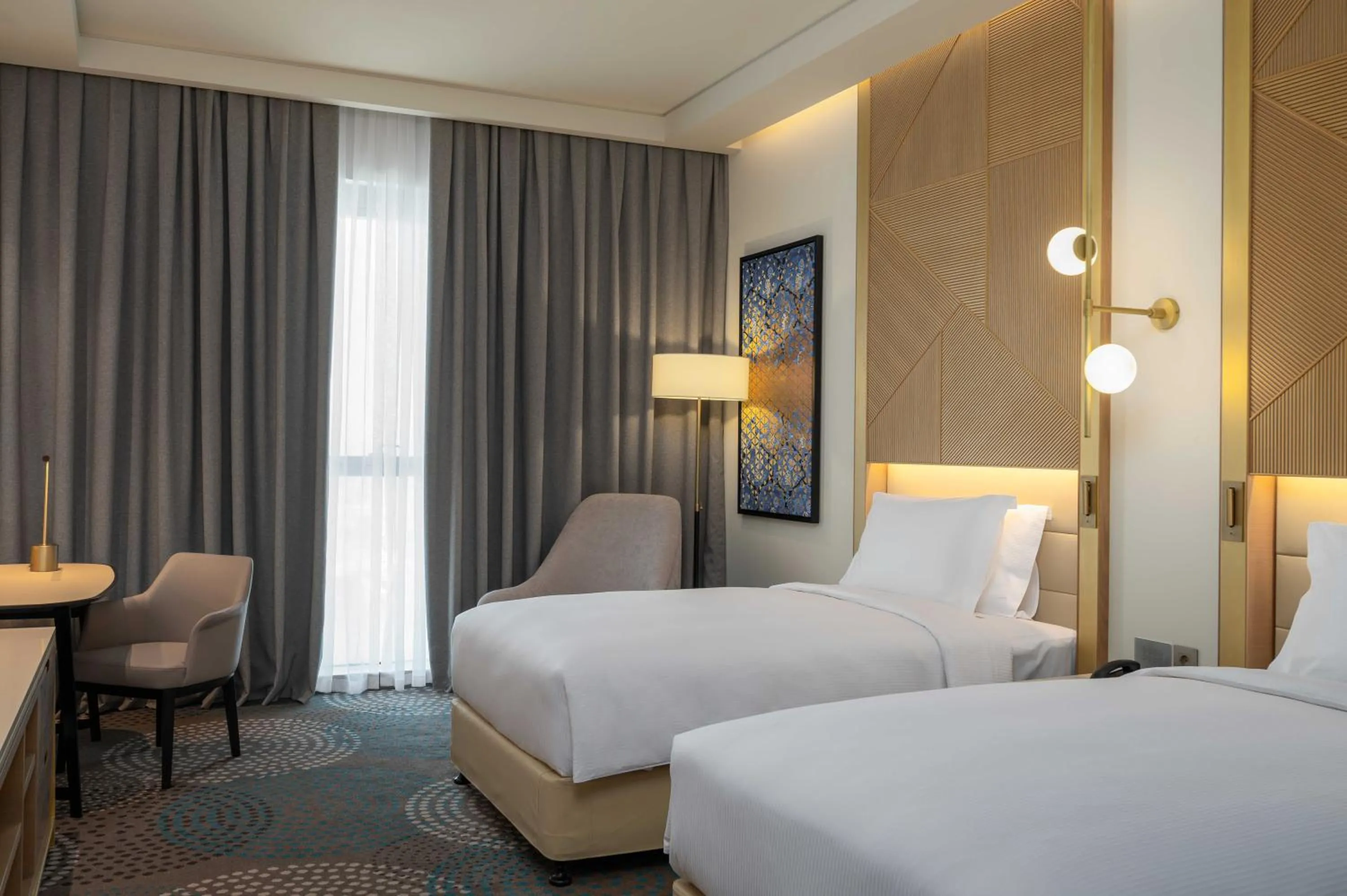 Bedroom, Bed in Slemani Rotana
