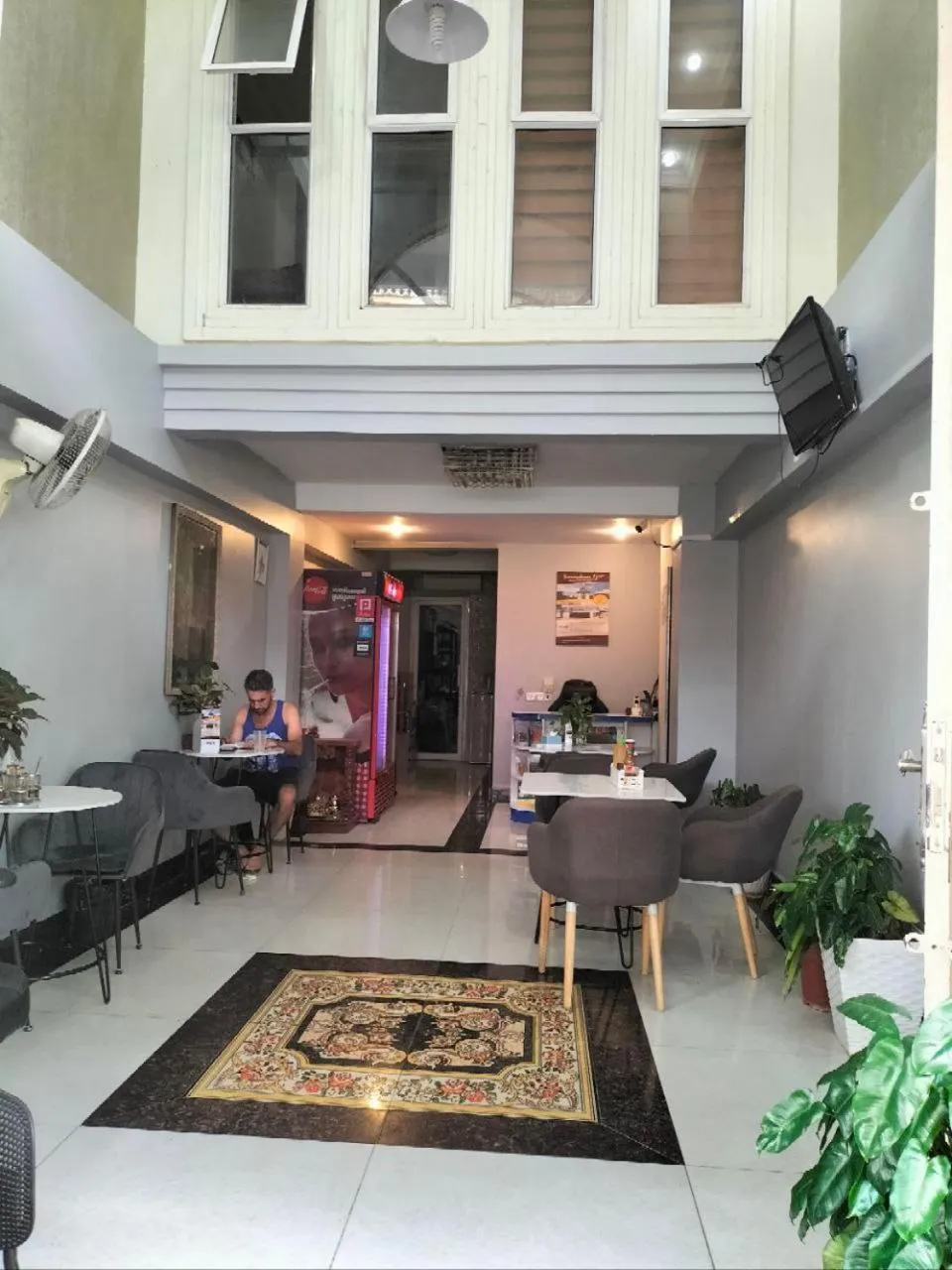 Seating area in Sovanphum Riverside