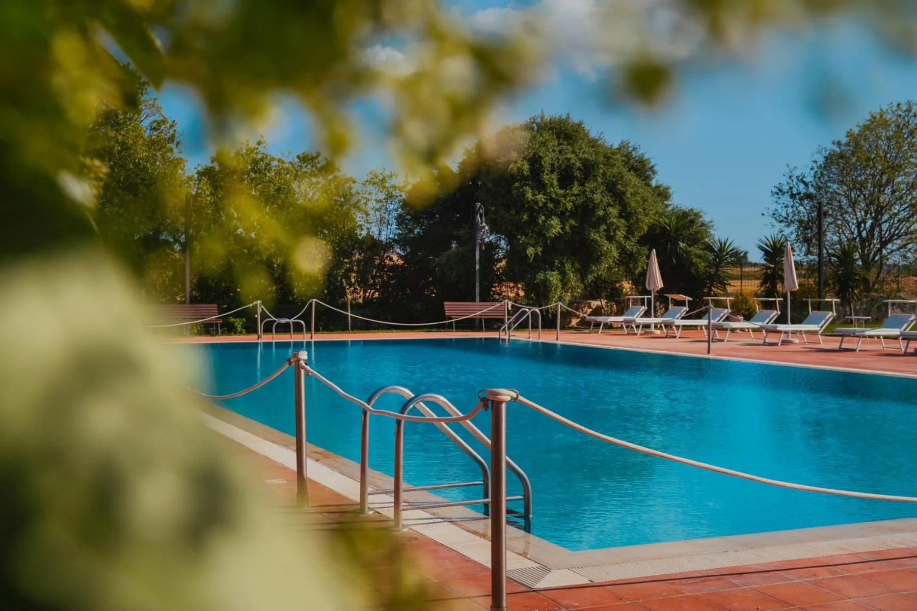 Swimming pool in Hotel Villa Giulia