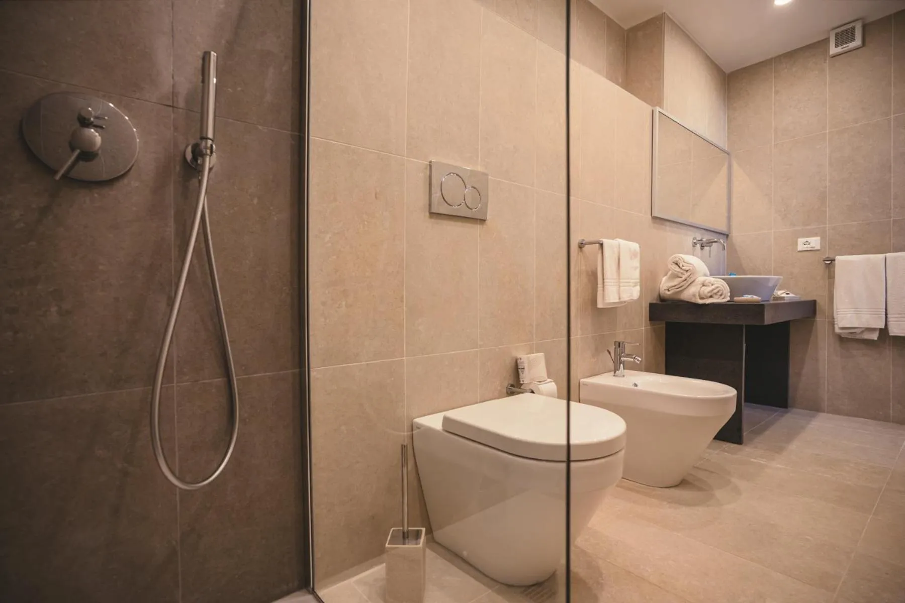 Bathroom in Hotel Villa Giulia