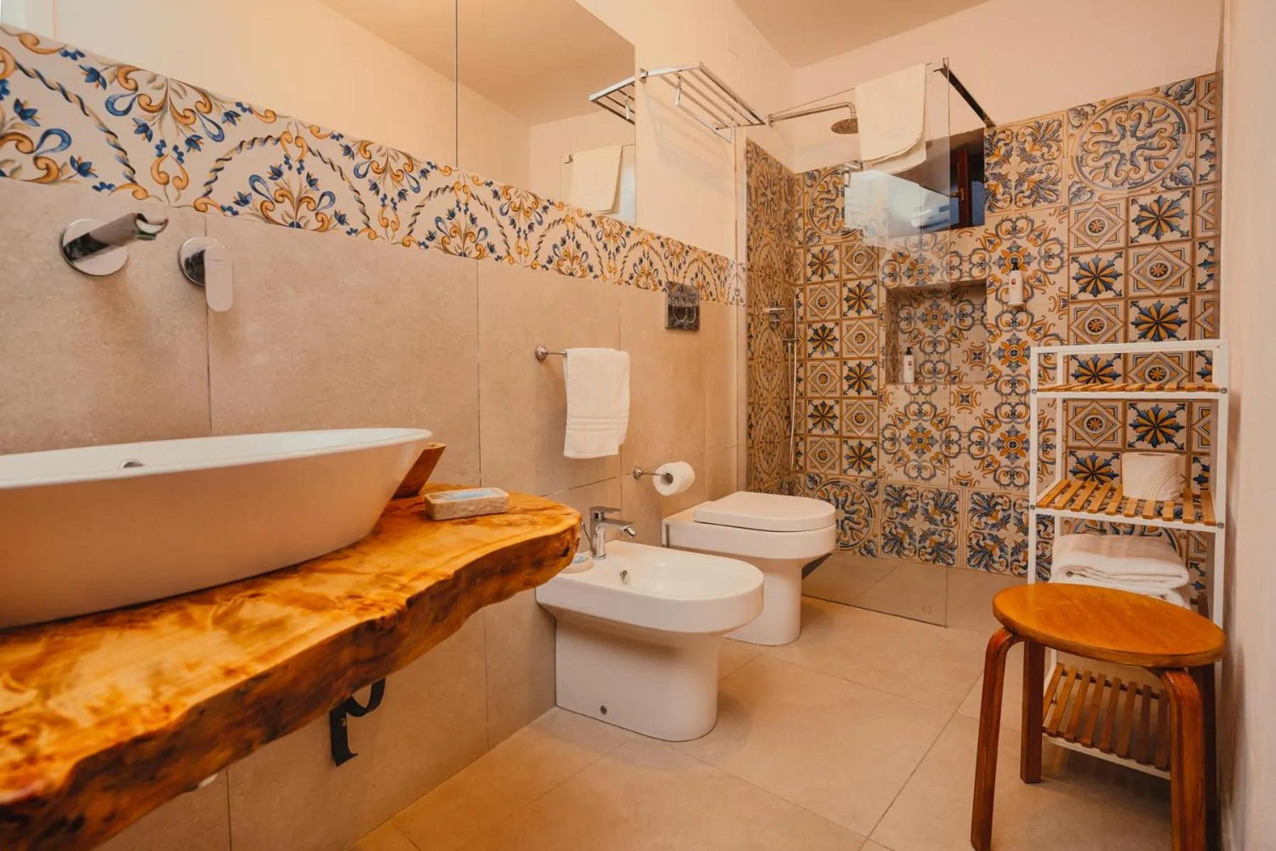 Bathroom in Hotel Villa Giulia