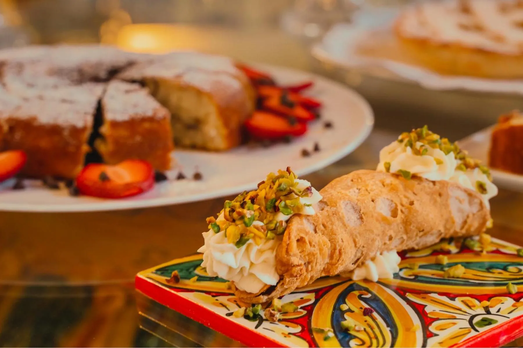 Buffet breakfast in Hotel Villa Giulia