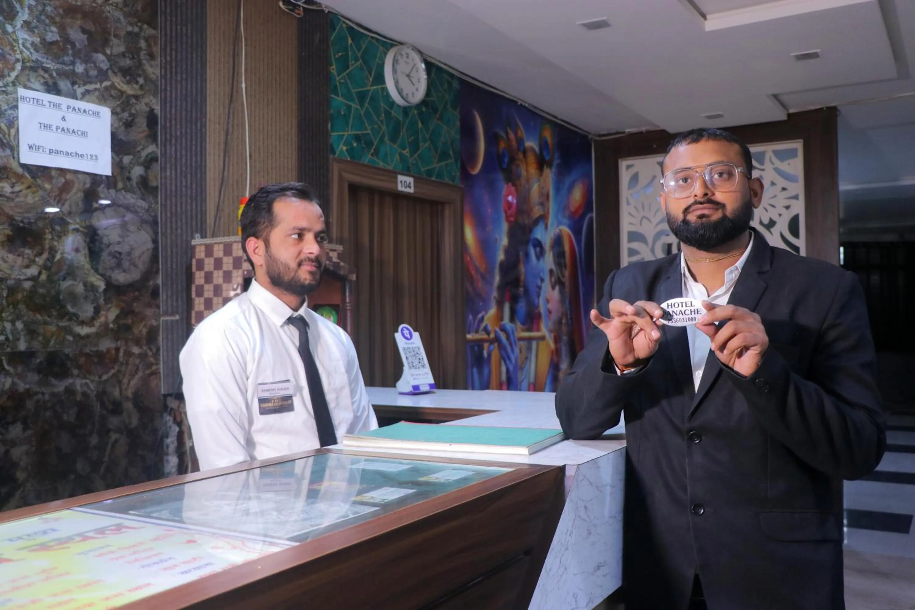 Lobby or reception in Hotel Panache 500 Mtrs From Shri Krishna Janma bhumi Teample