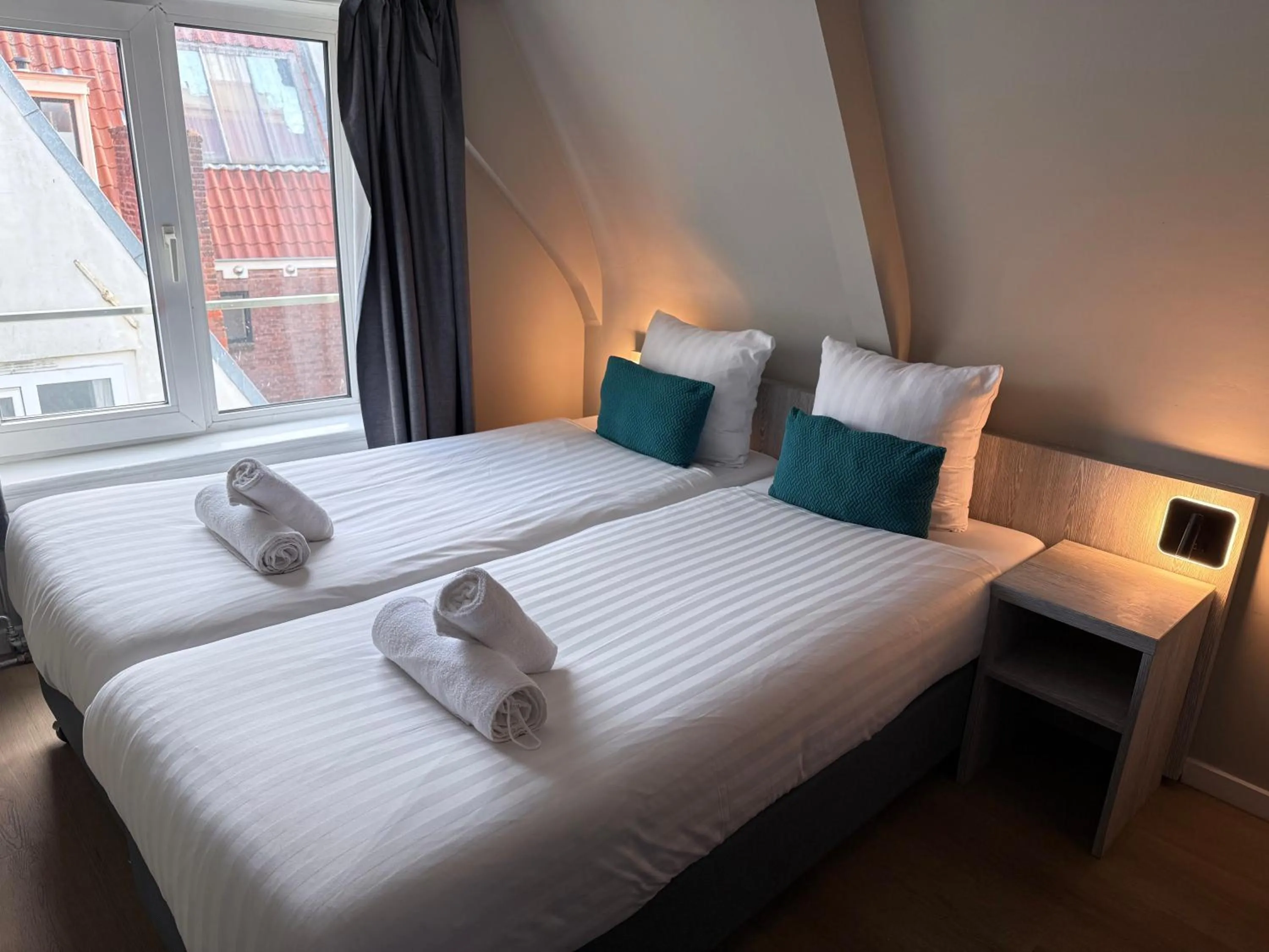 Bed in The Crown Hotel