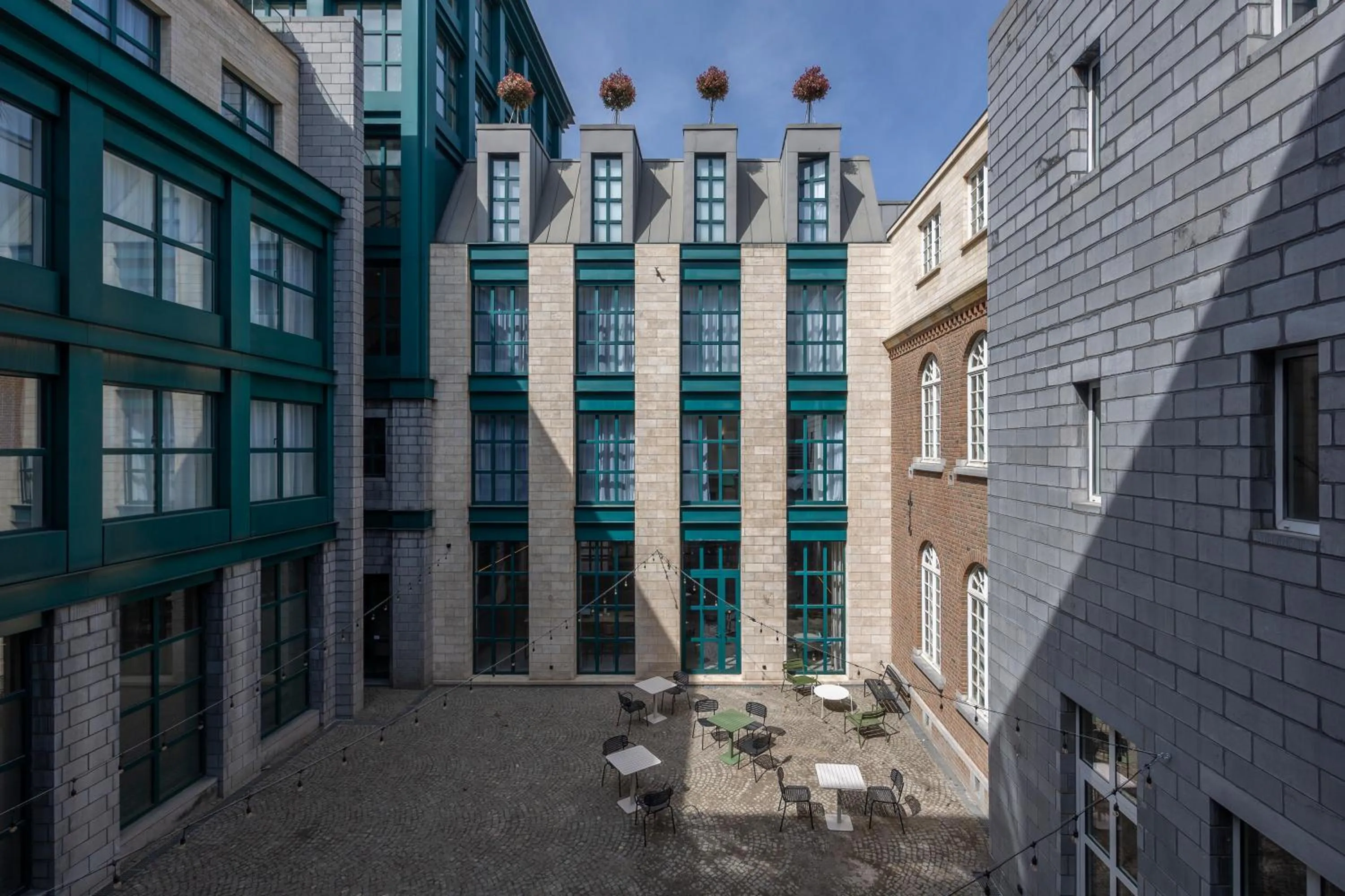 Patio in B&B HOTEL Hasselt