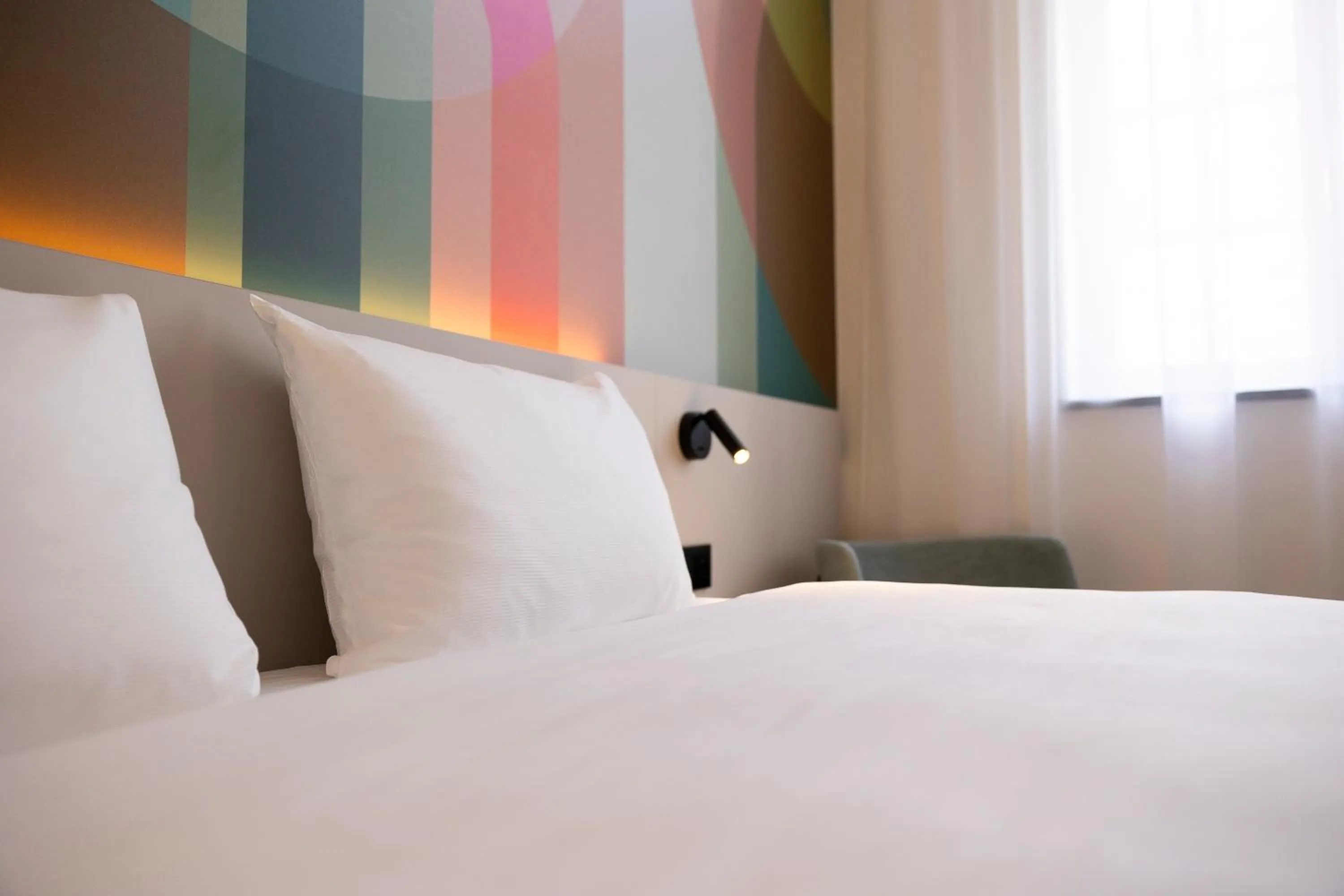 Decorative detail, Bed in B&B HOTEL Hasselt