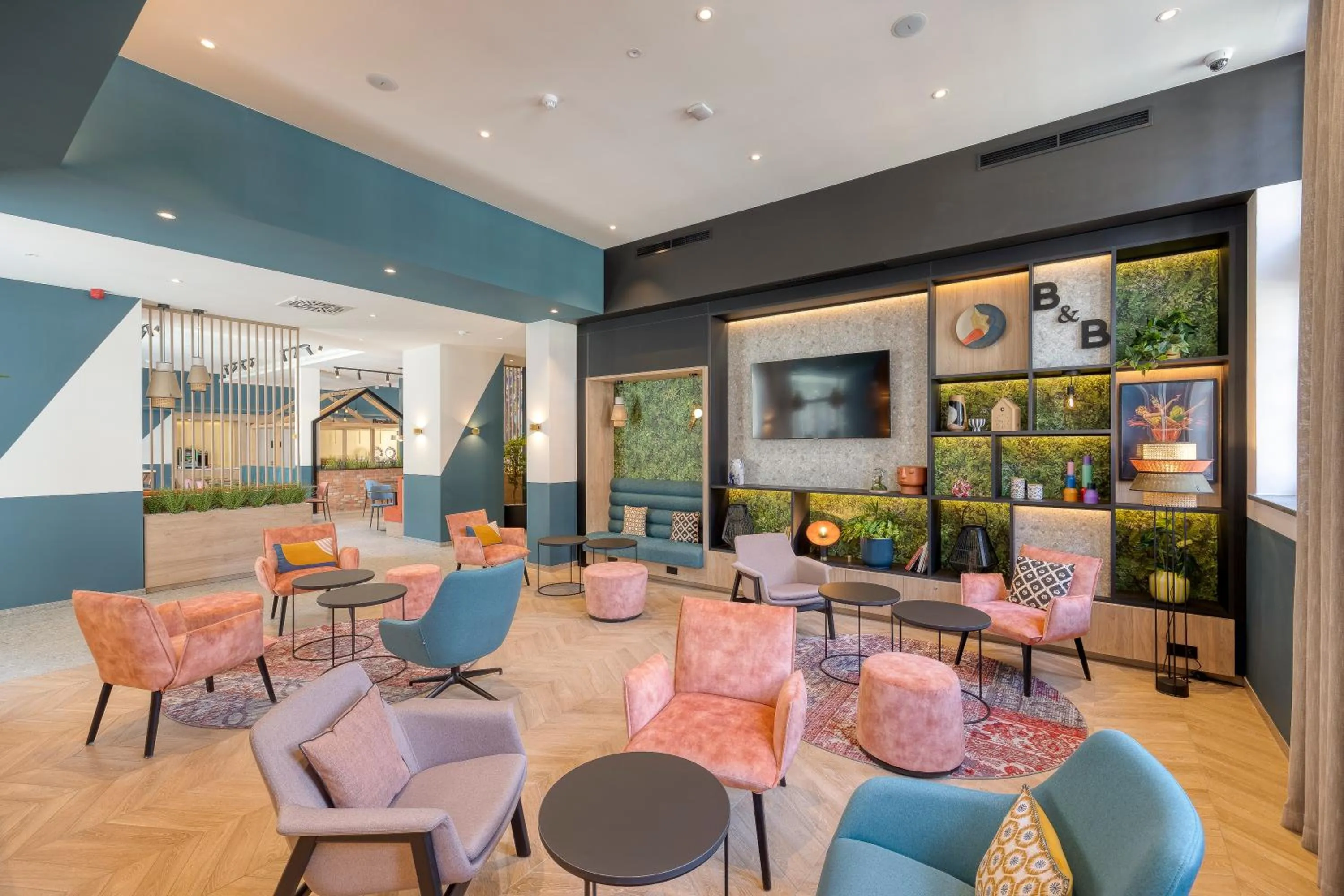 Lounge or bar in B&B HOTEL Hasselt