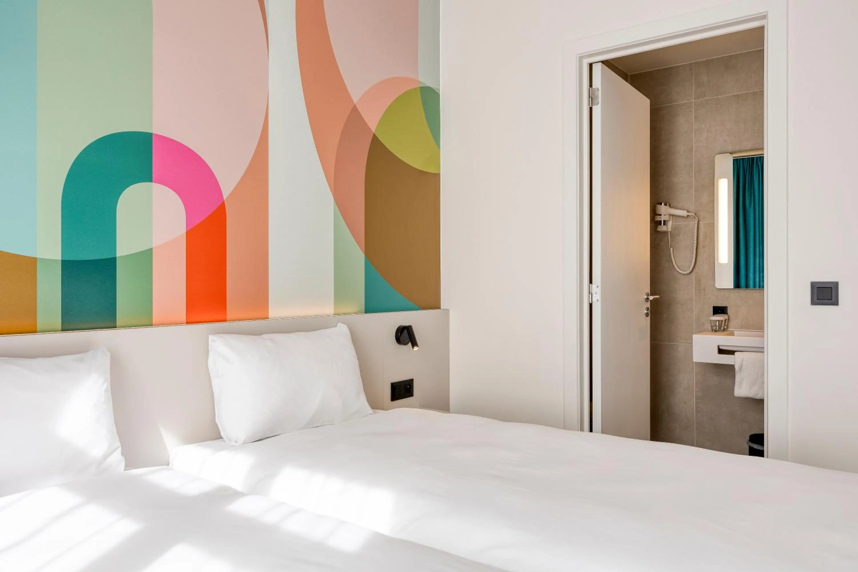 Photo of the whole room, Bed in B&B HOTEL Hasselt