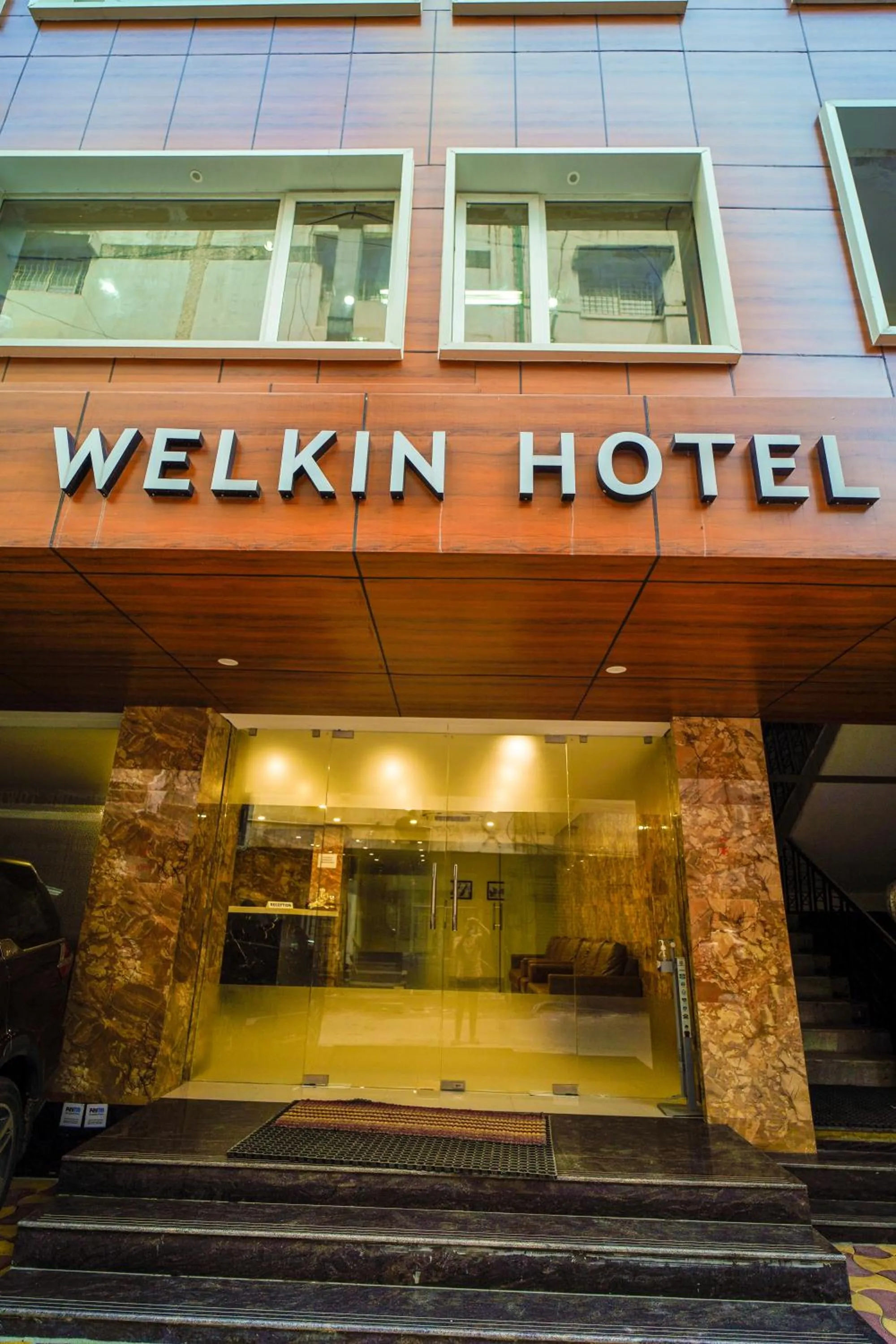 Facade/entrance in Welkin Hotel
