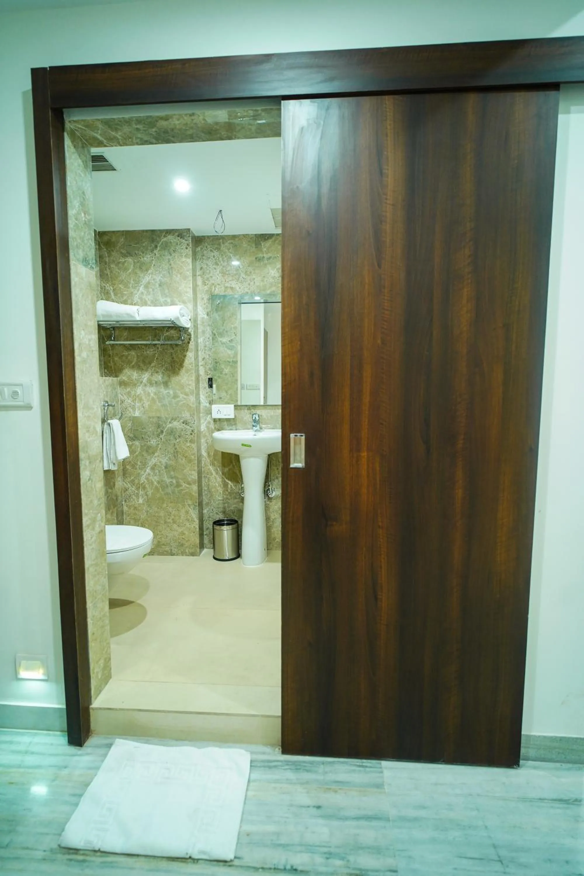 Toilet in Welkin Hotel