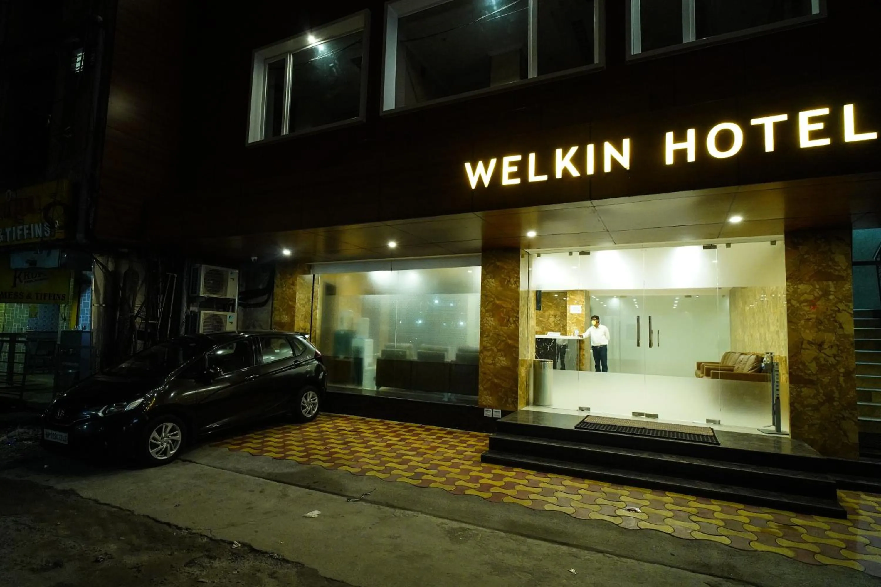 Facade/entrance in Welkin Hotel