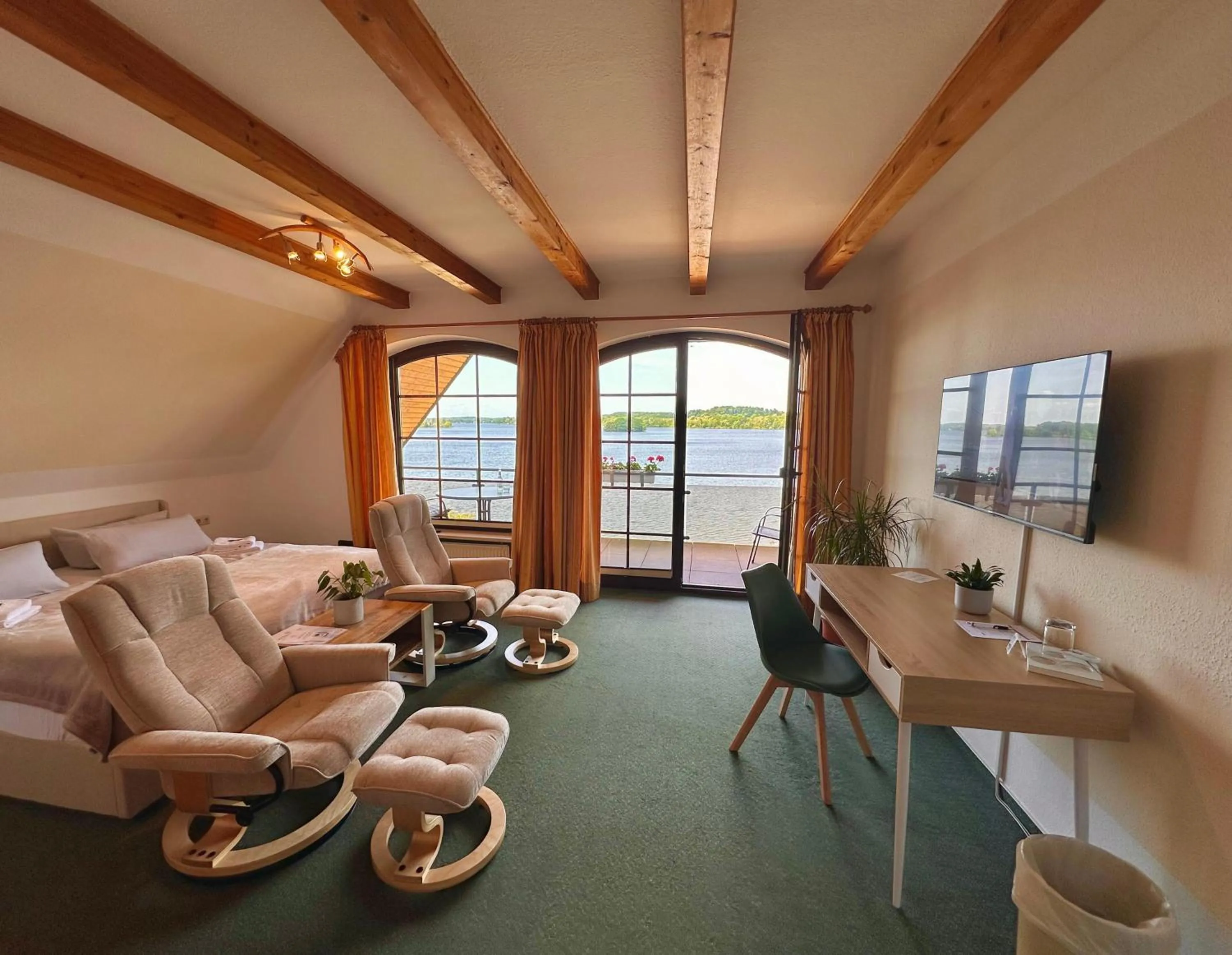 Bed in Hotel Seerose Bad Malente