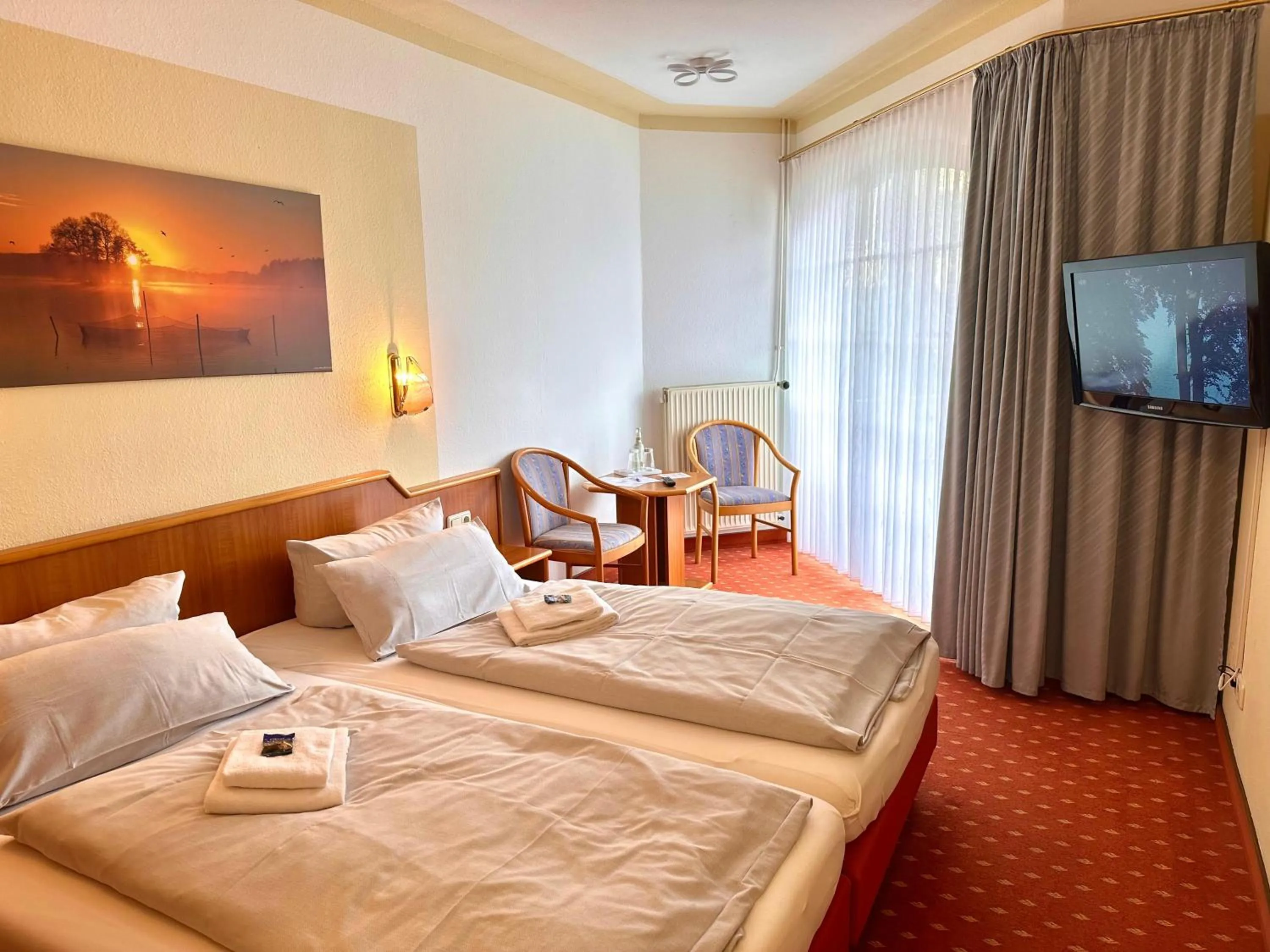 Bed in Hotel Seerose Bad Malente