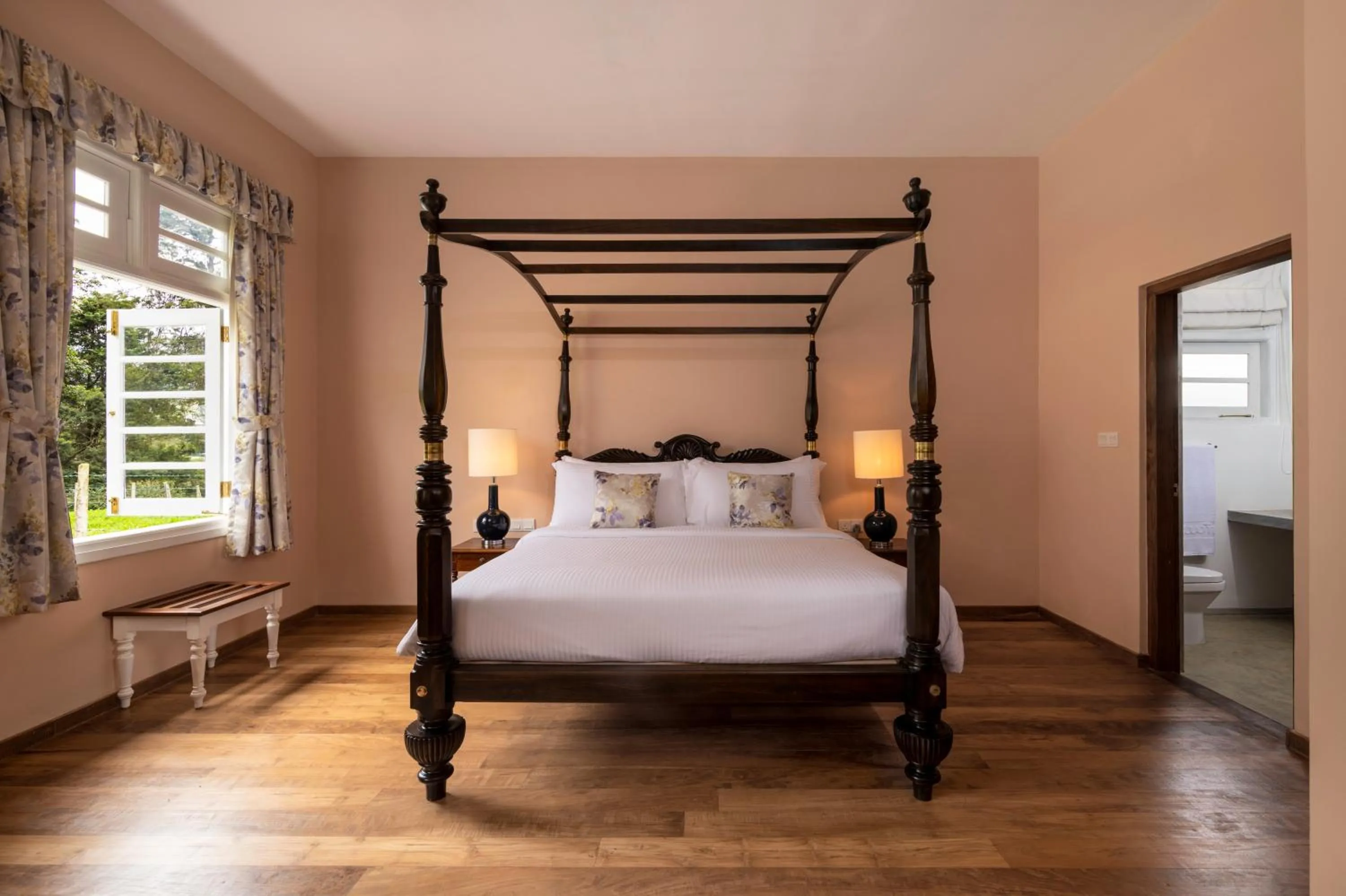 Bed in Jetwing Broomfield Bungalow