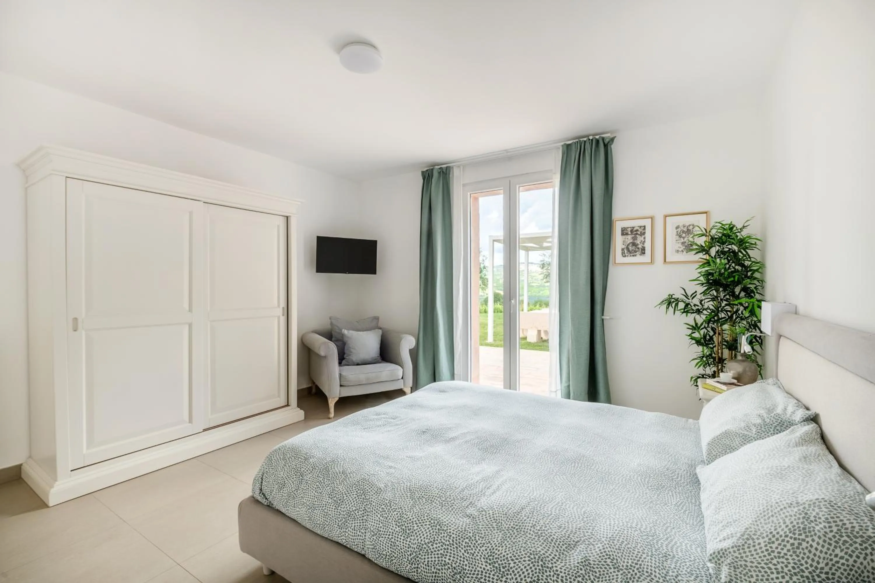 Bedroom, Bed in Agriturismo Le Masciare