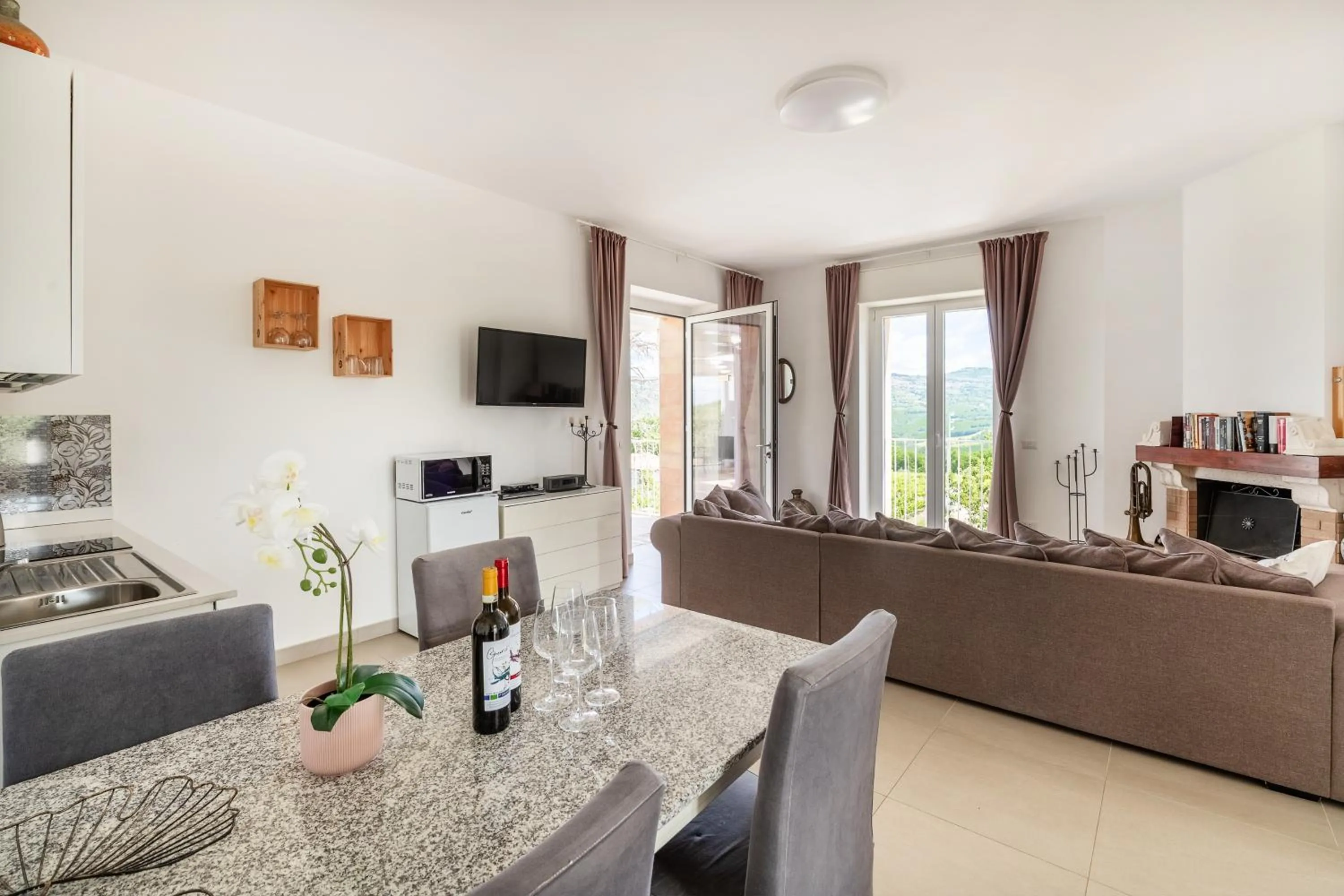 Living room in Agriturismo Le Masciare