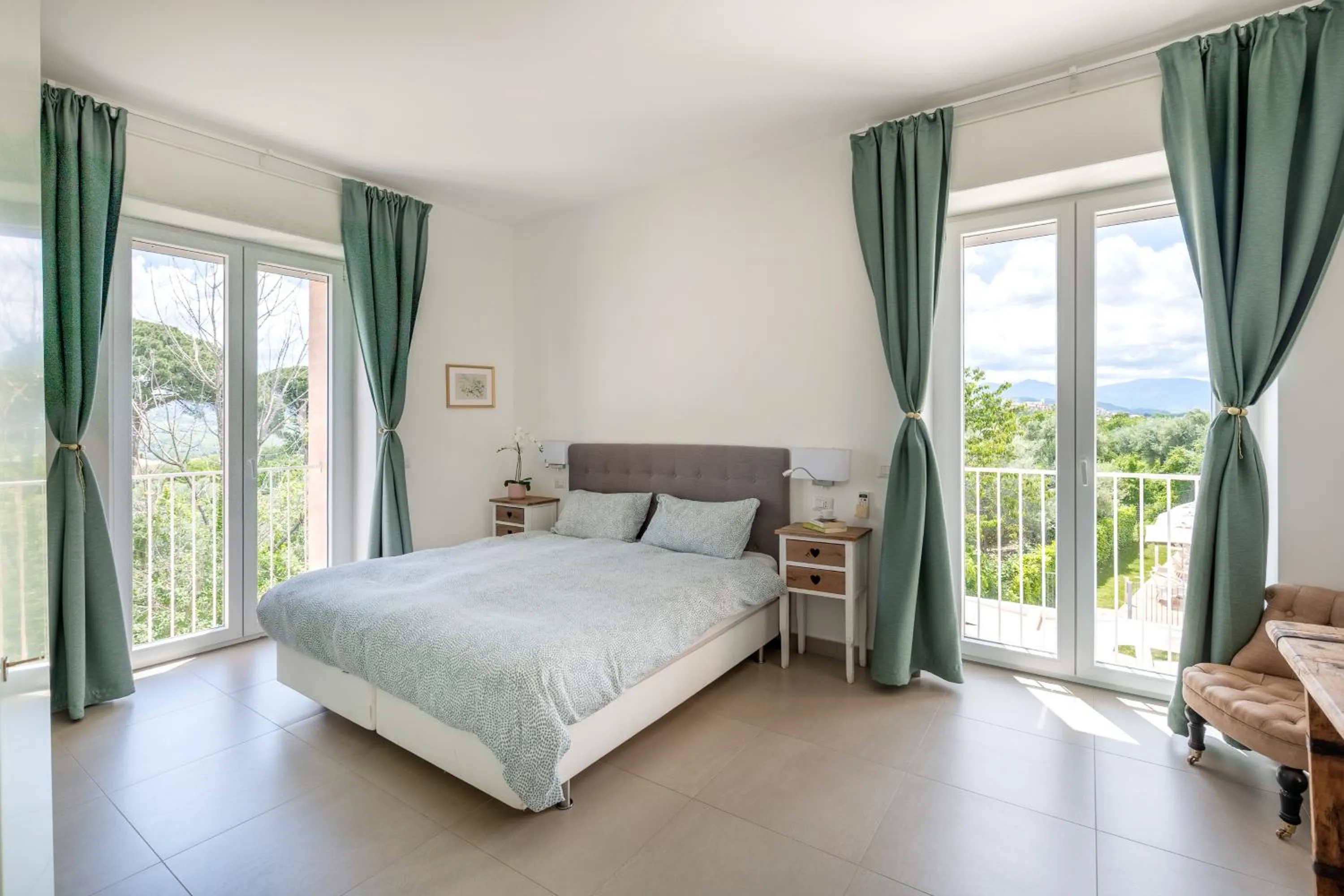 Bedroom, Bed in Agriturismo Le Masciare