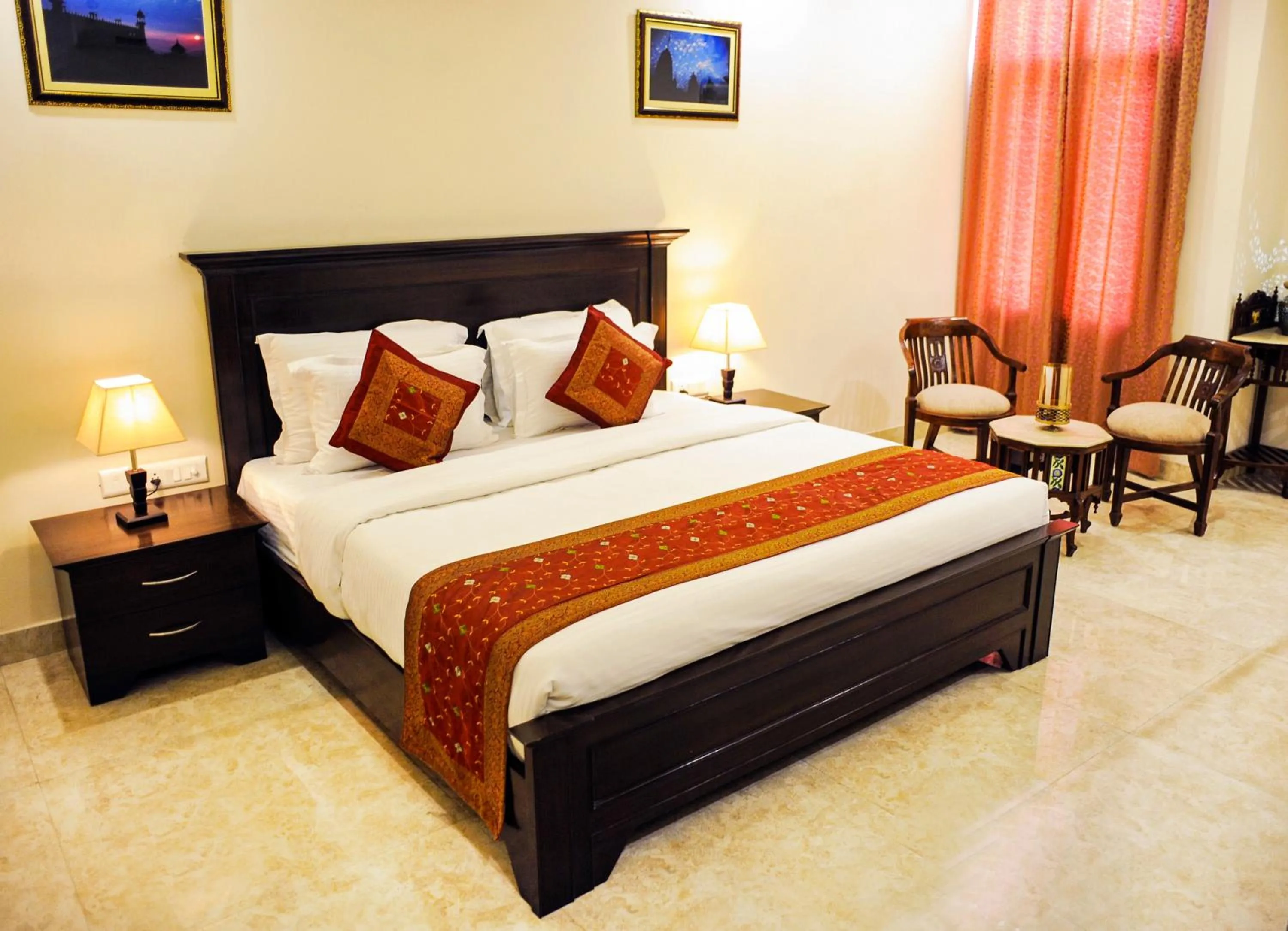 Bed in Raj Regency