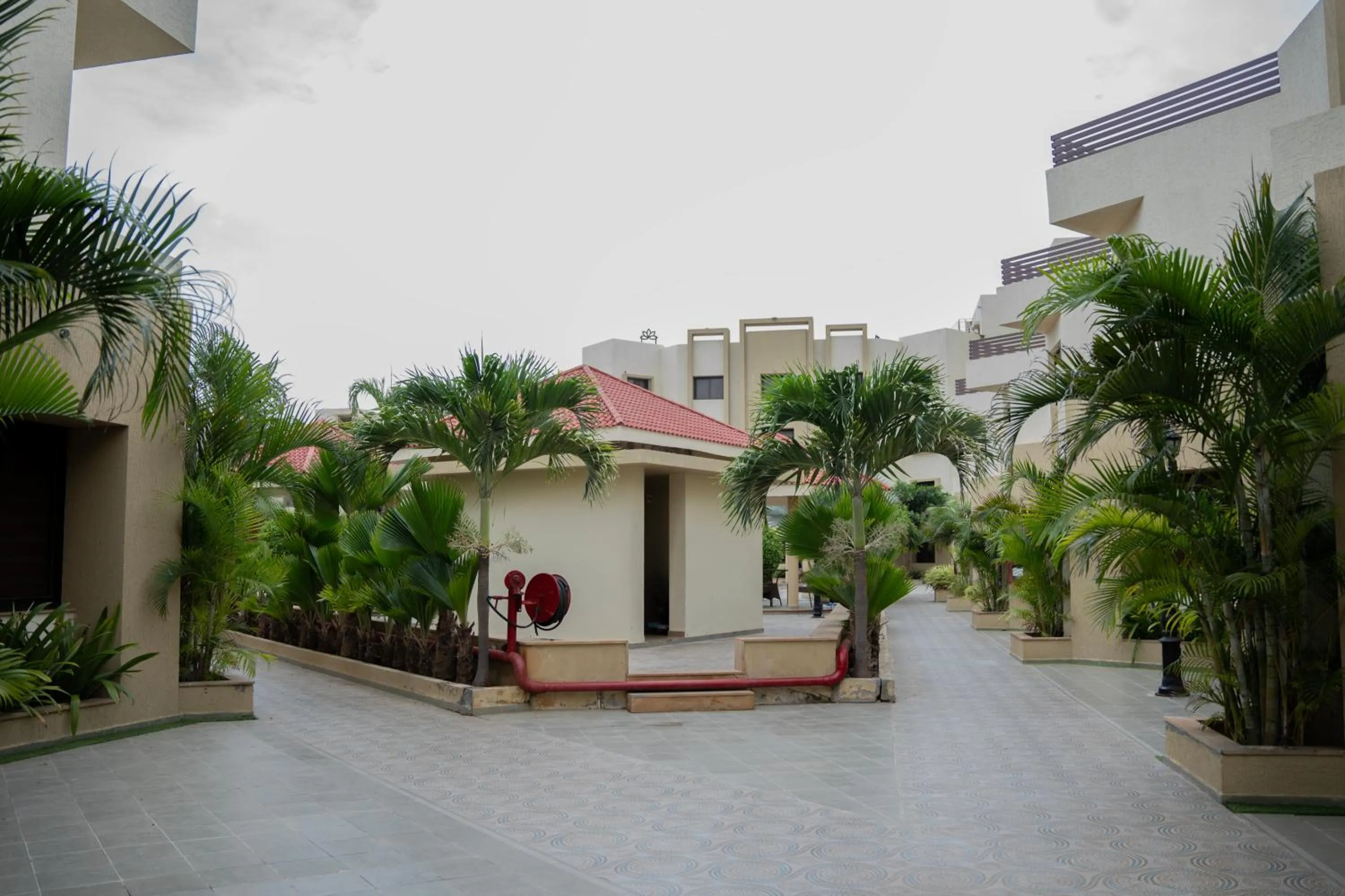 Lobby or reception in Bapu's Resort, Dwarka