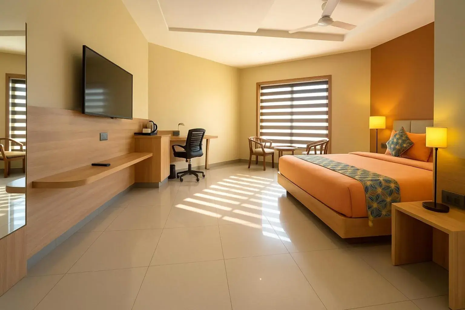 Superior King Room in Bapu's Resort, Dwarka Superior King Room in Bapu's Resort, Dwarka