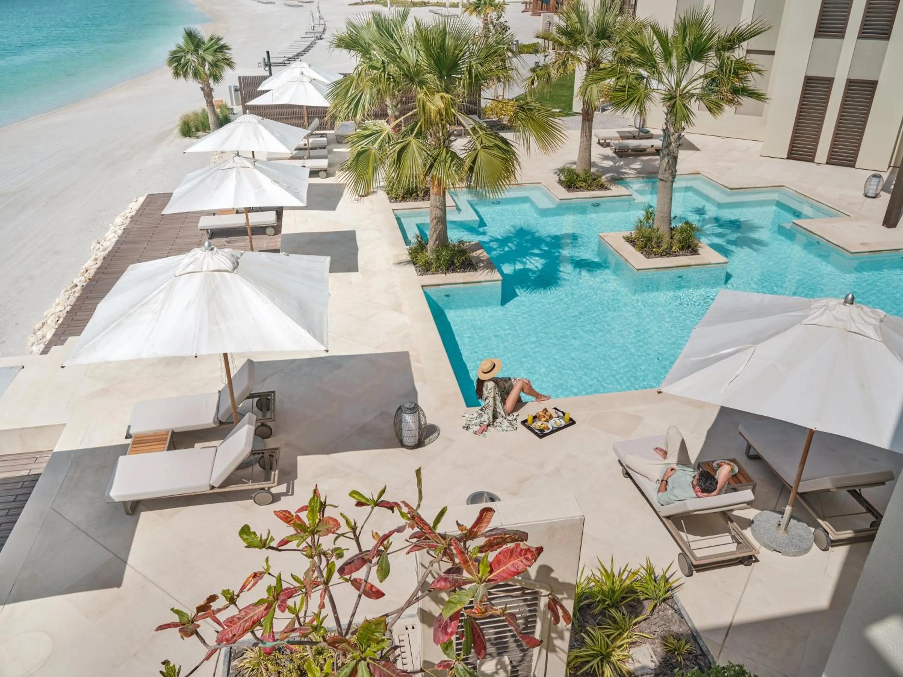 Beach in Jumeirah Gulf of Bahrain