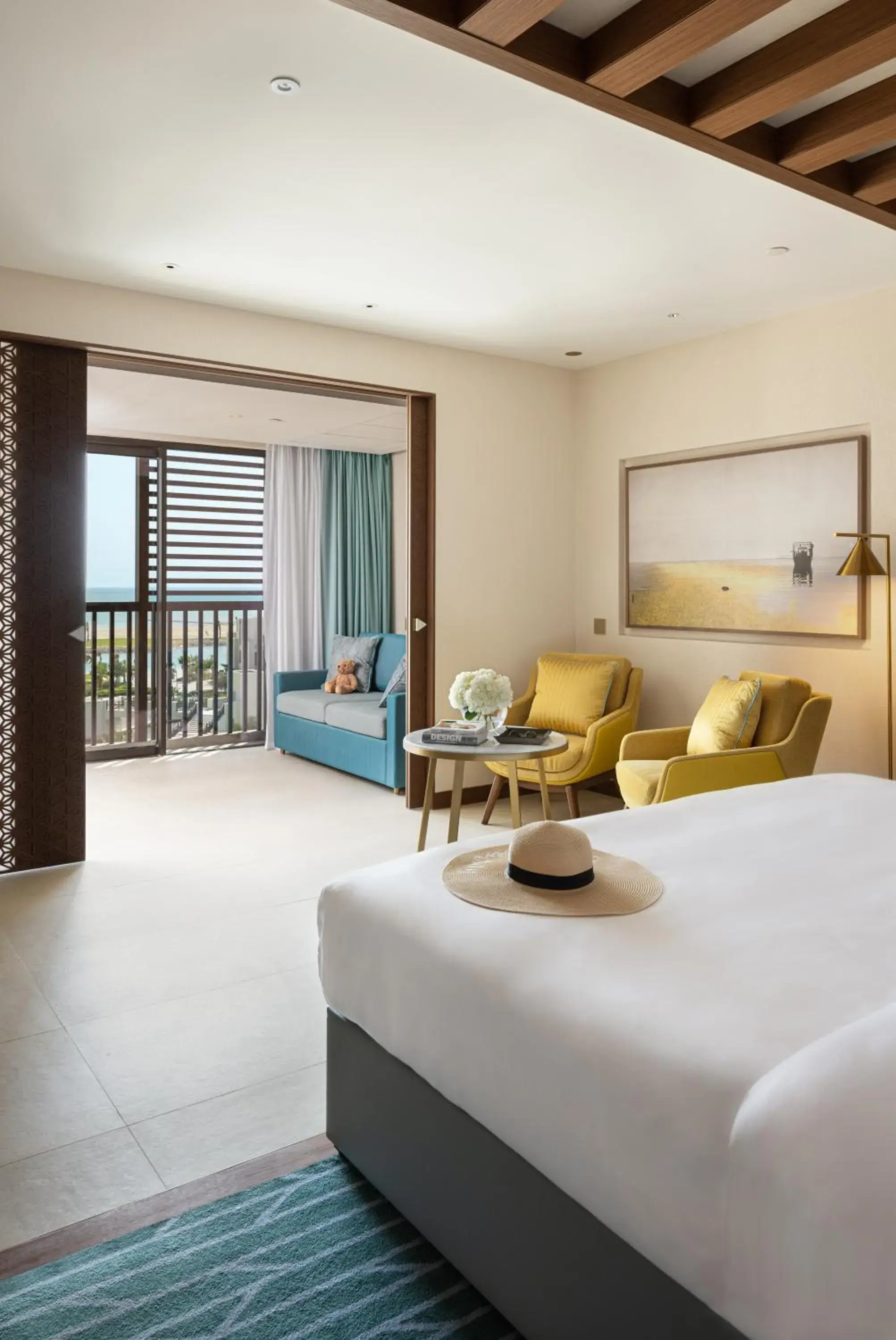 Family Room with access to kids club, playroom and abra boat tour in Jumeirah Gulf of Bahrain Family Room with access to kids club, playroom and abra boat tour in Jumeirah Gulf of Bahrain