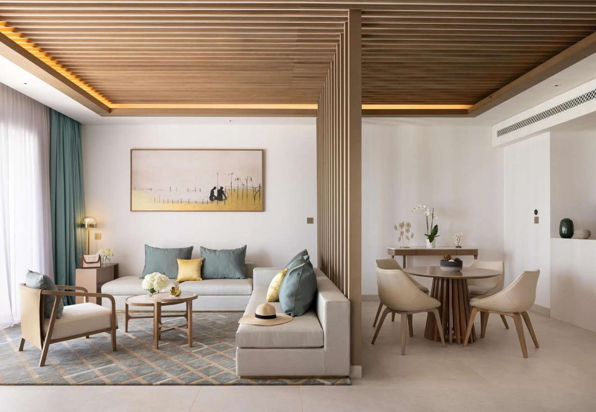 Living room in Jumeirah Gulf of Bahrain