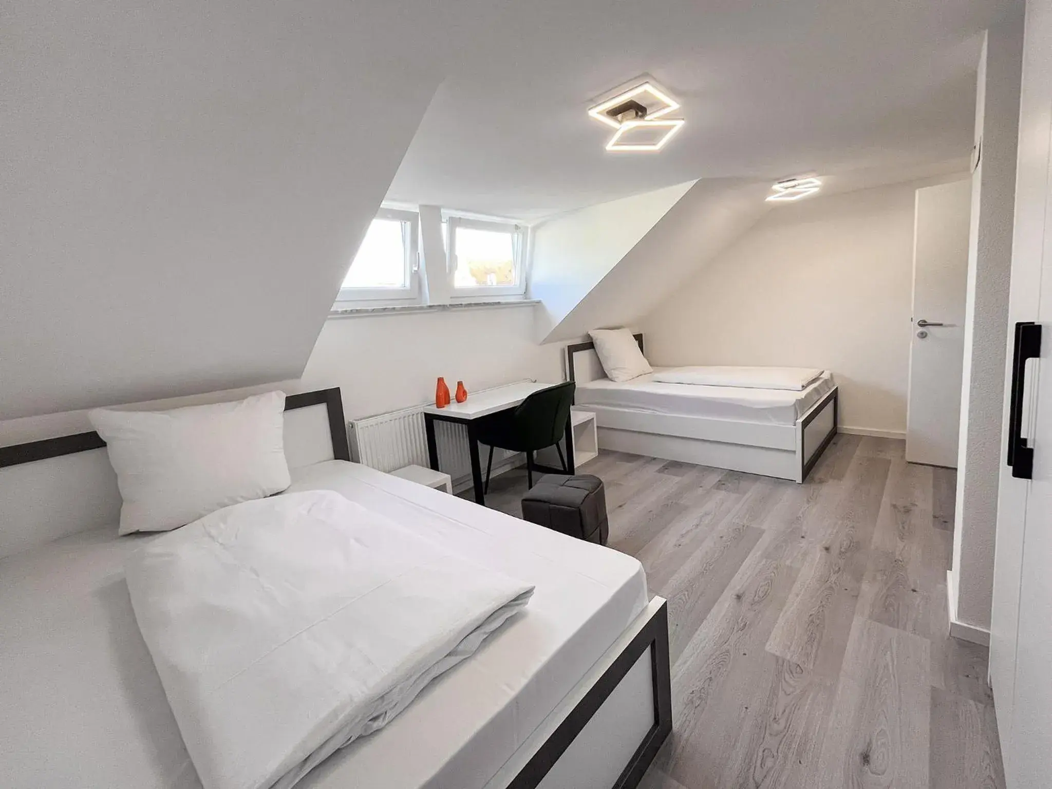 Twin Room with Shared Bathroom in DORMERO Hotel Reutlingen Twin Room with Shared Bathroom in DORMERO Hotel Reutlingen