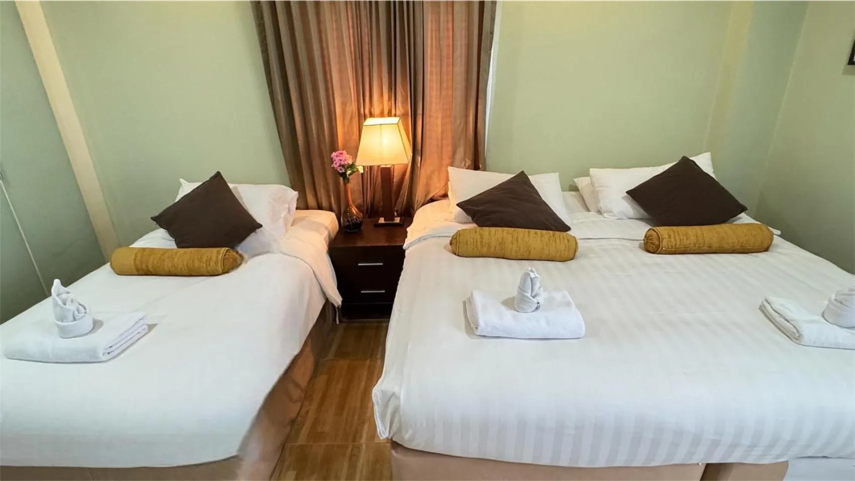 Bed in Daddy Dream Hotel and Residence