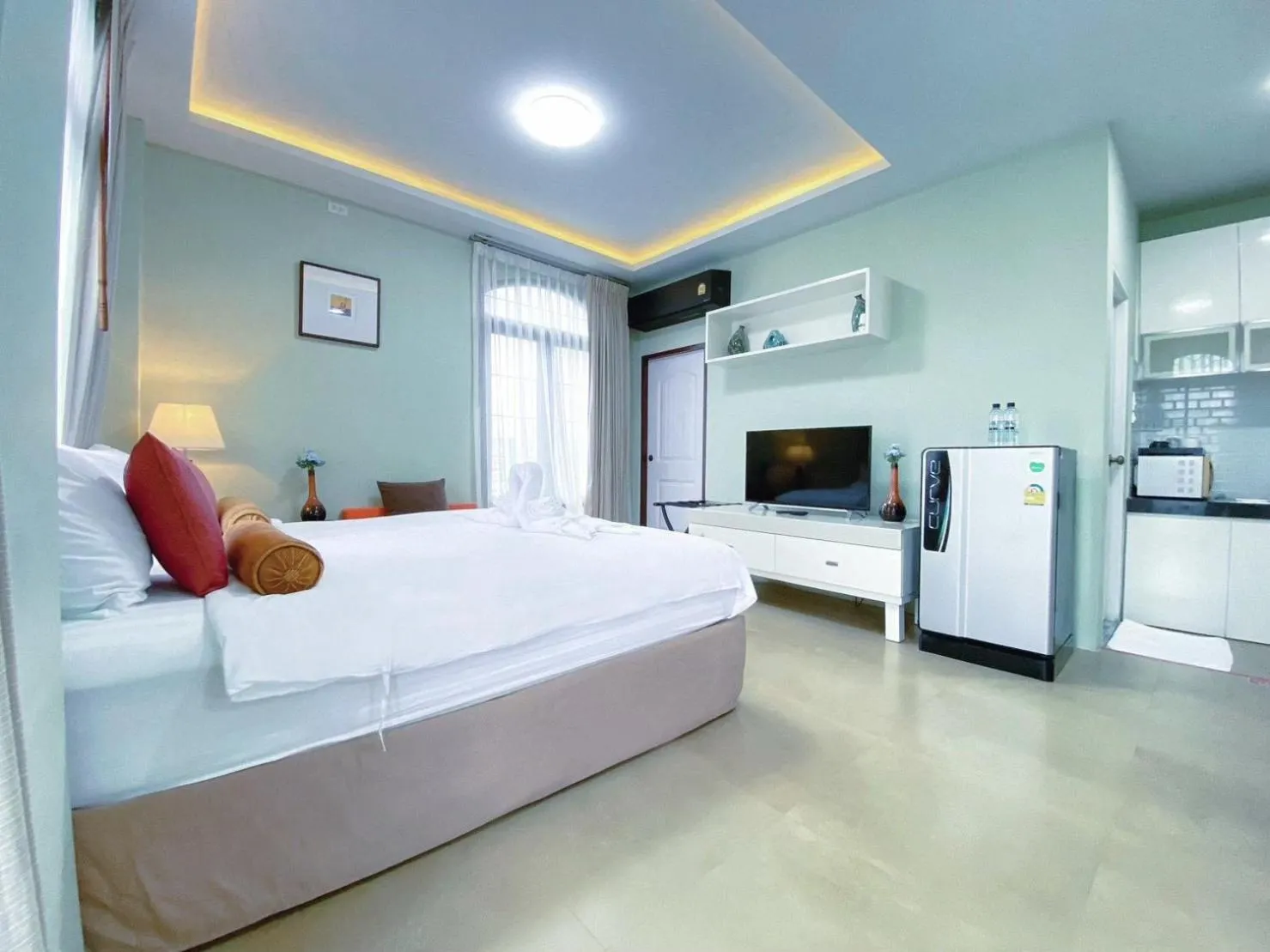 Photo of the whole room, Bed in Daddy Dream Hotel and Residence