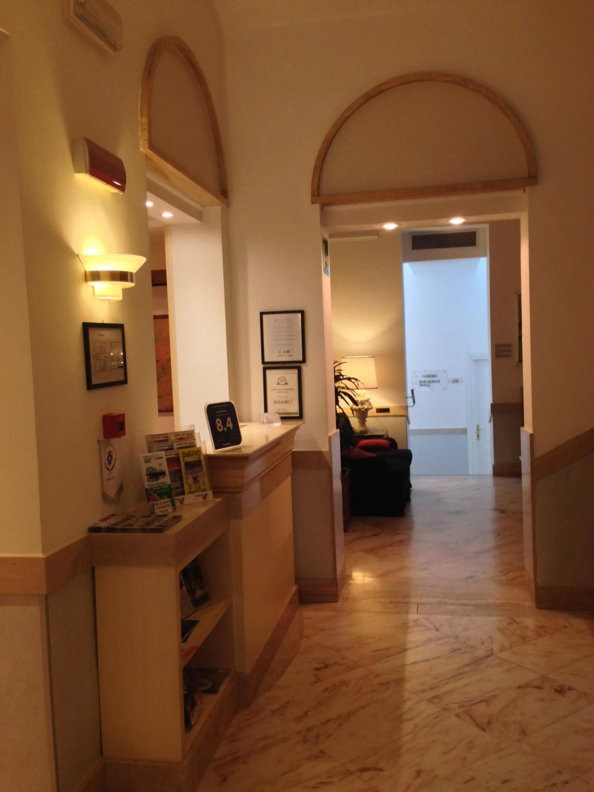 Lobby or reception in Hotel Select Garden