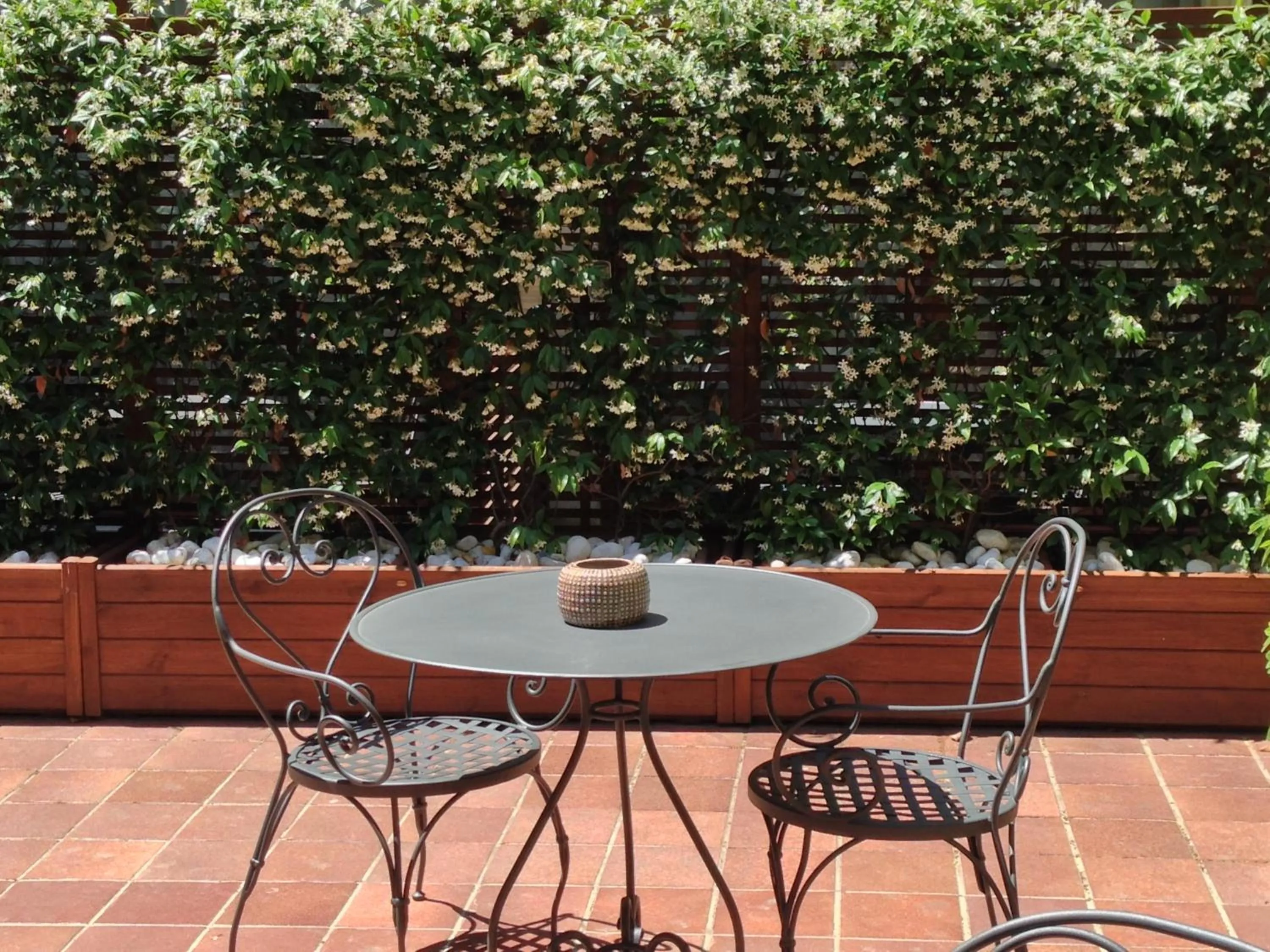 Patio in Hotel Select Garden