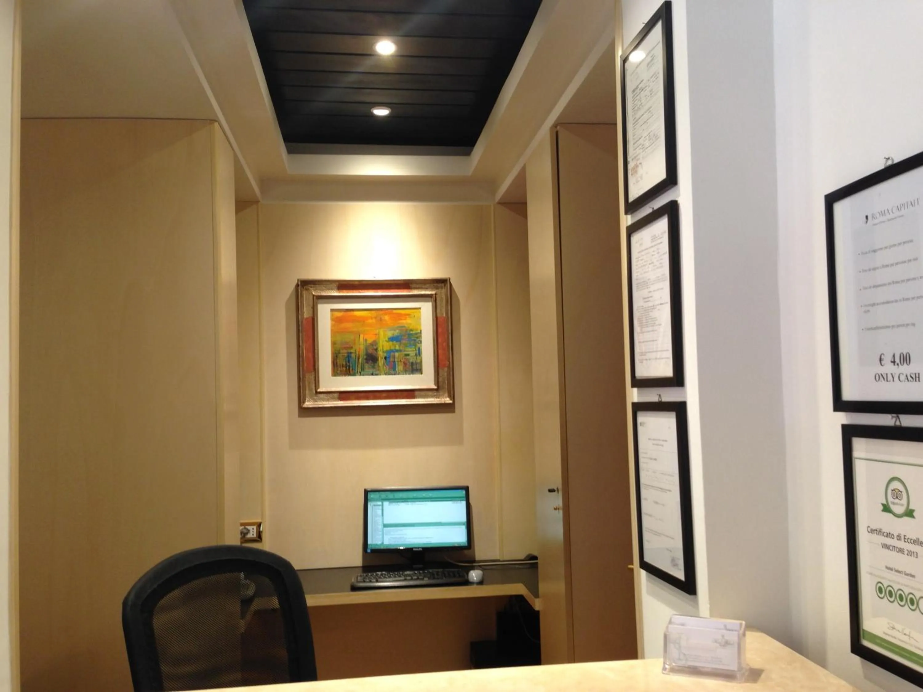 Lobby or reception in Hotel Select Garden