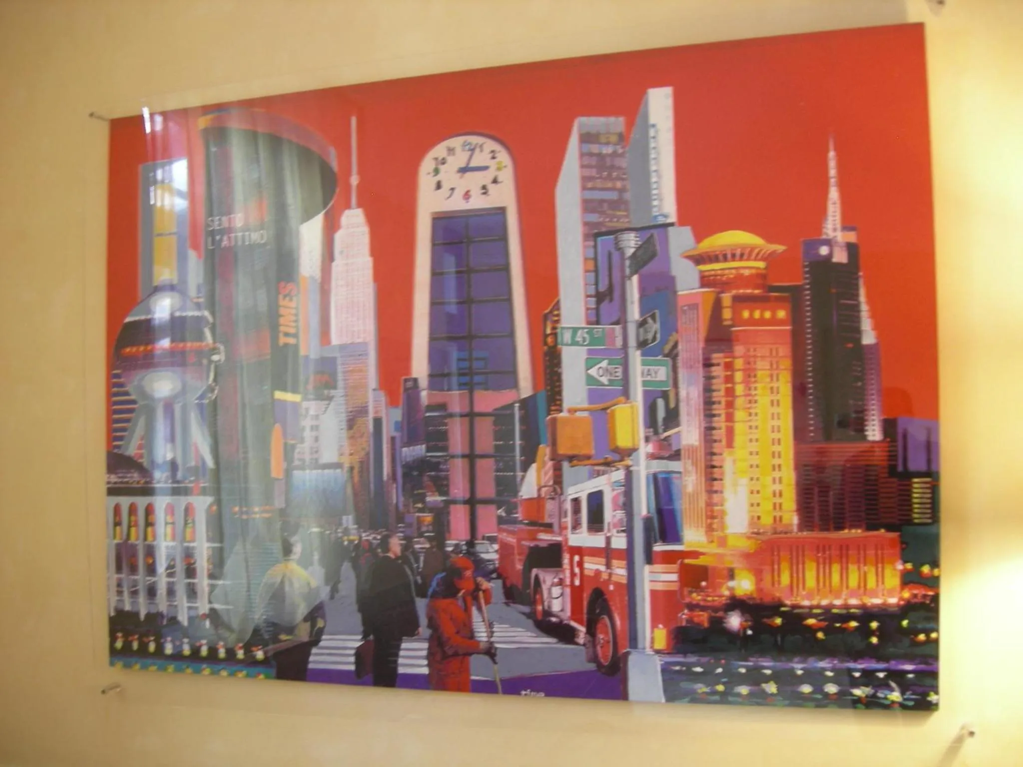 Decorative detail in Hotel Select Garden