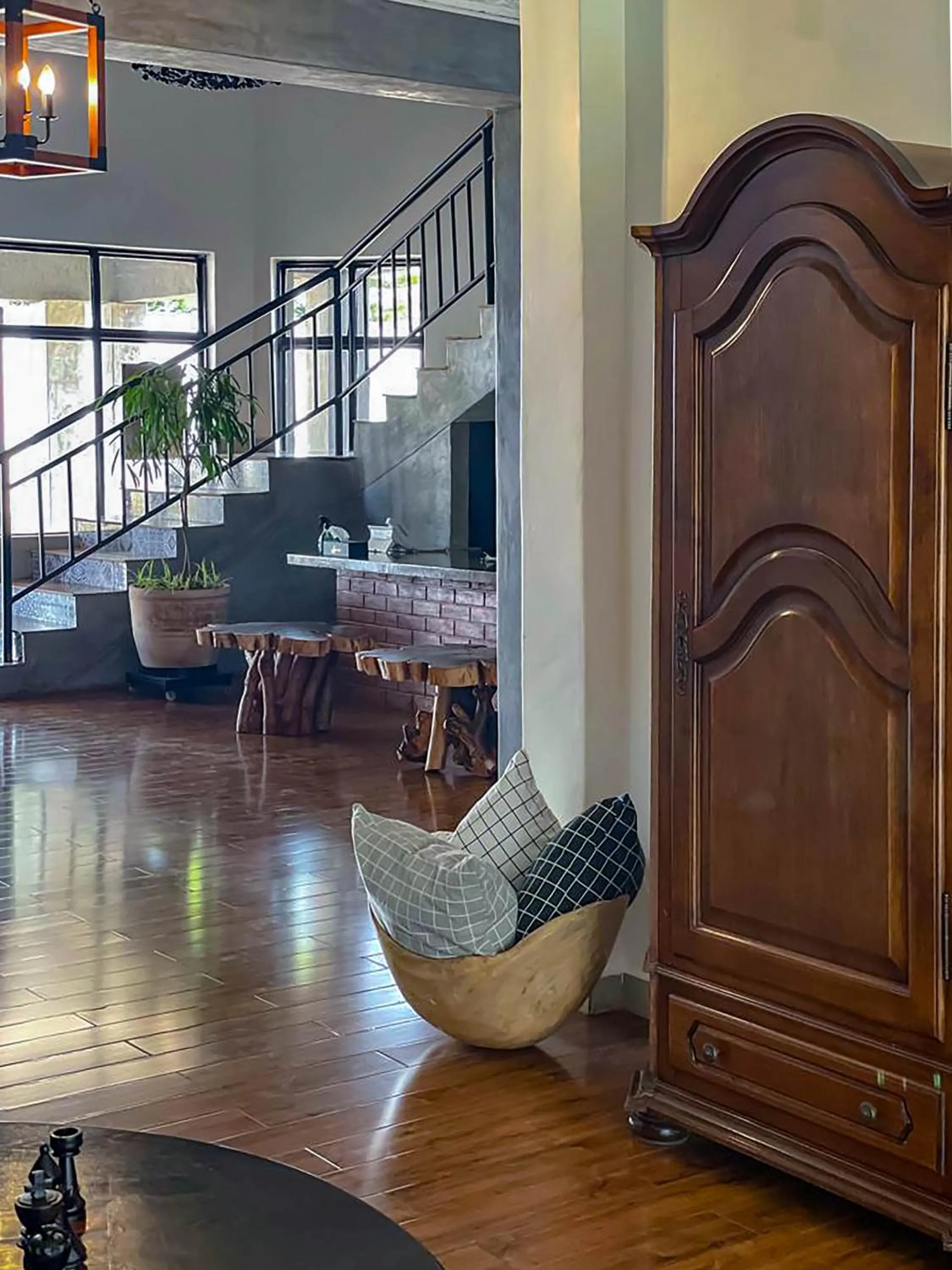 Lobby or reception in Bamboo Boutique Hotel