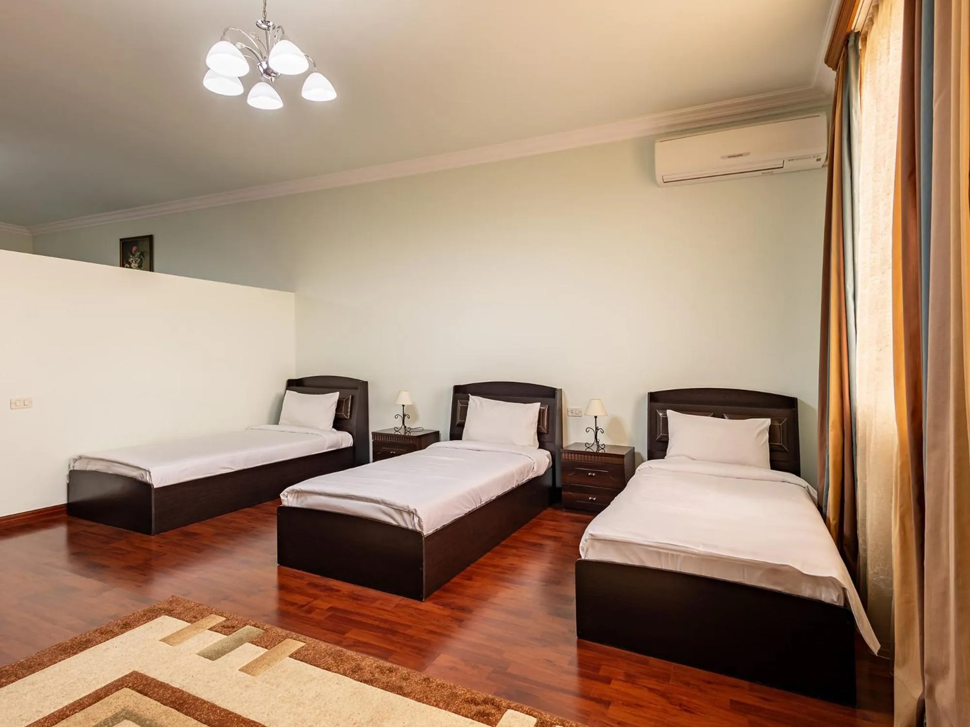 Bed in La Defense Hotel Yerevan