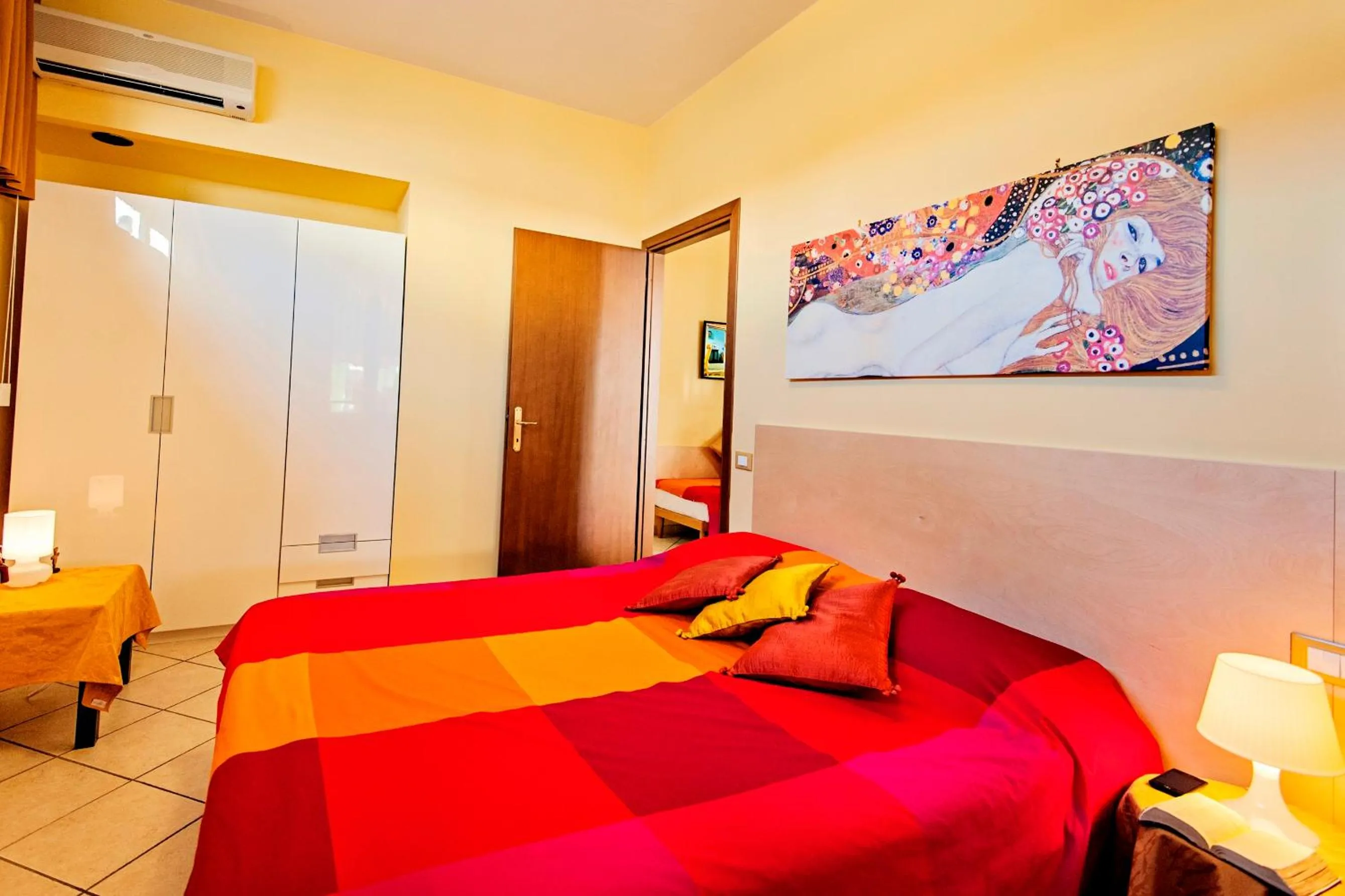 Bed in B&B Ai Cipressi