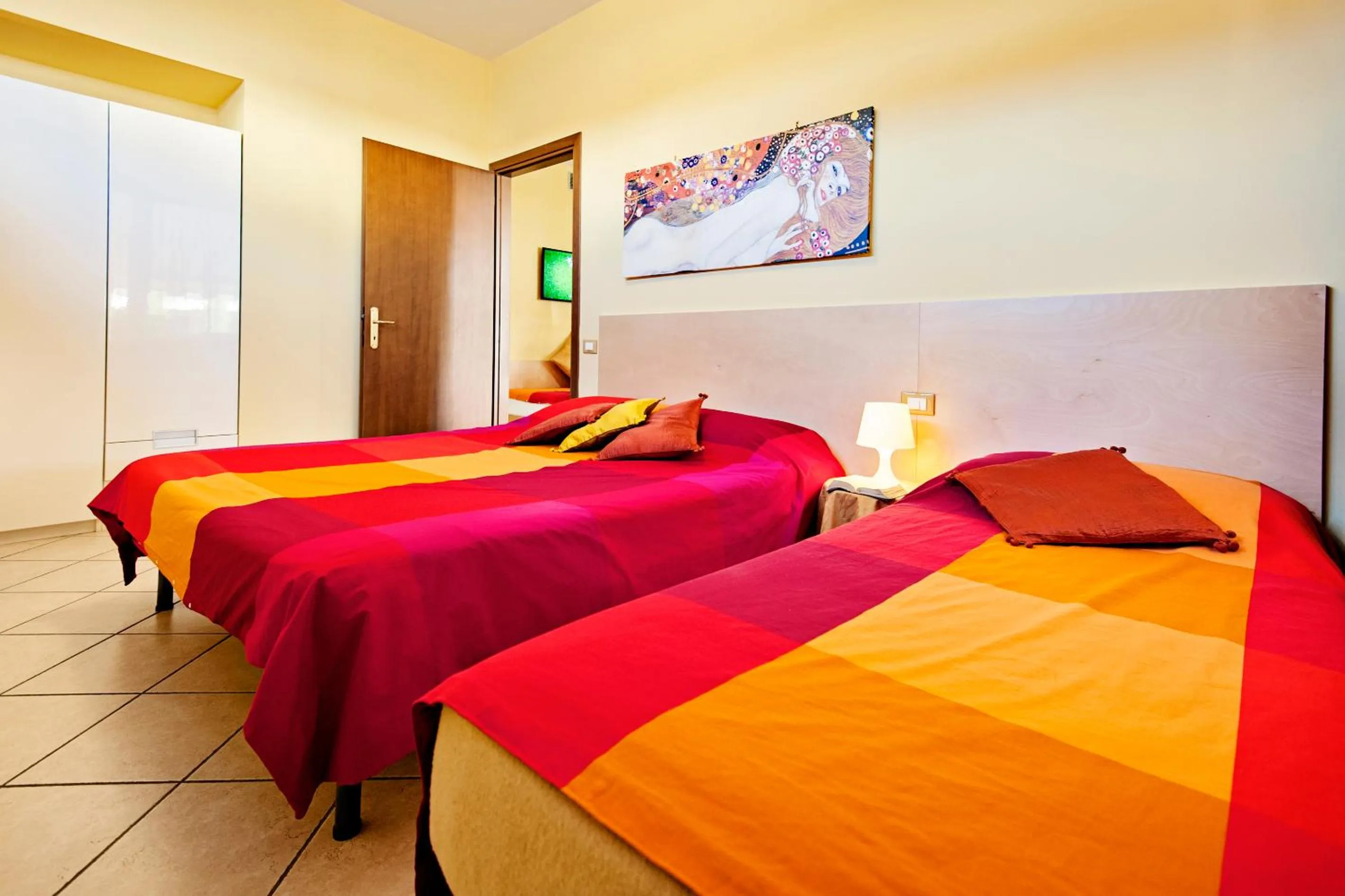 Bed in B&B Ai Cipressi