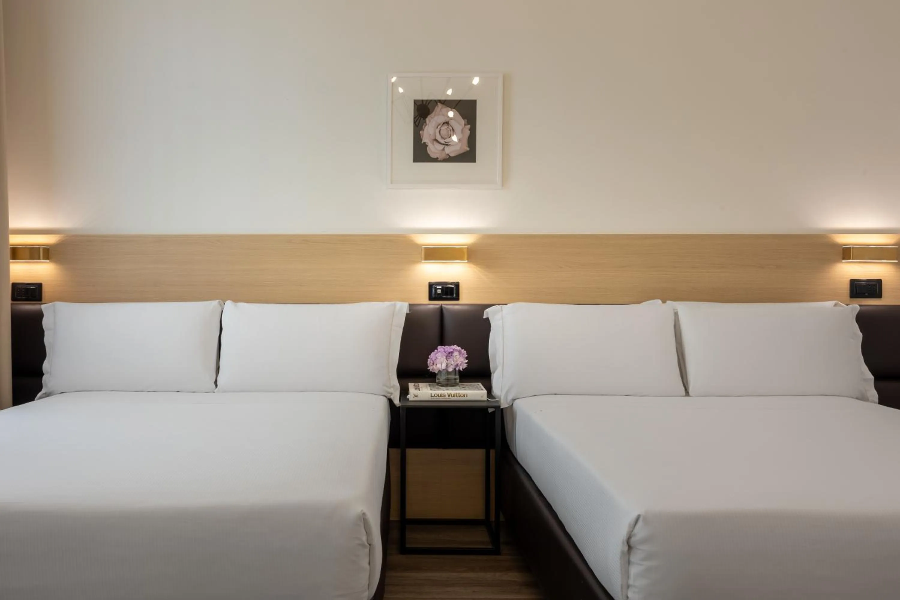 Bed in Globus Urban Hotel