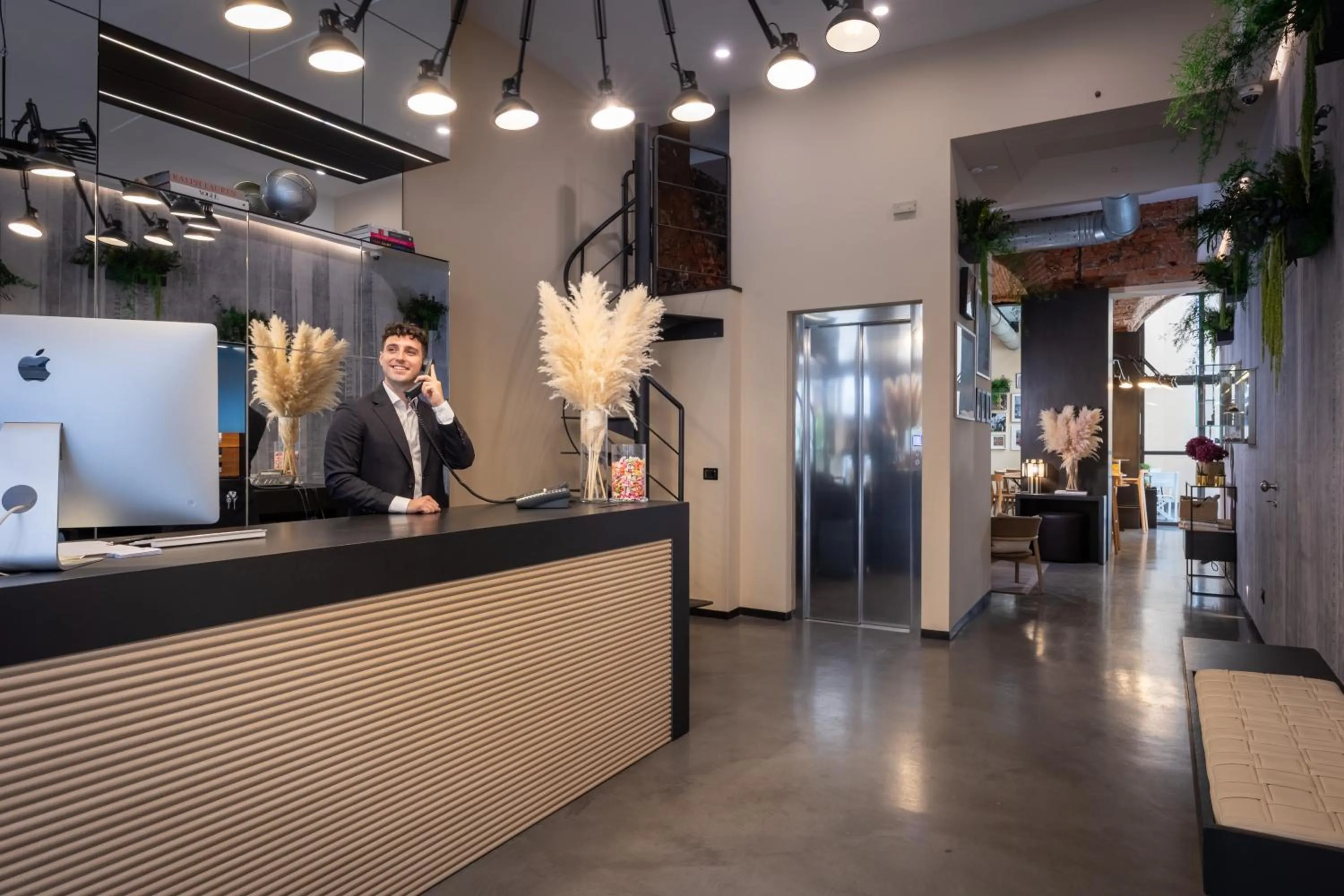 Lobby or reception in Globus Urban Hotel