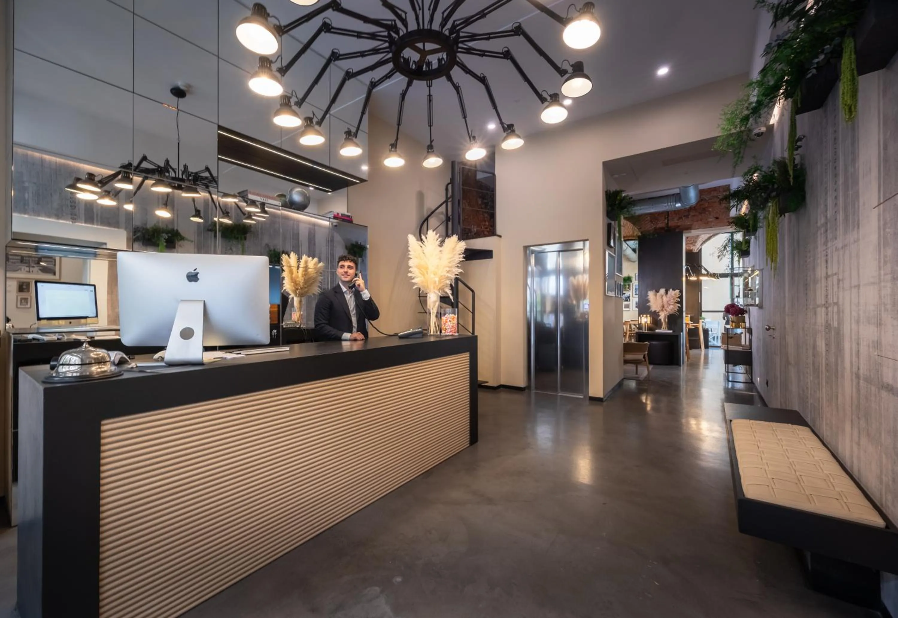 Lobby or reception in Globus Urban Hotel