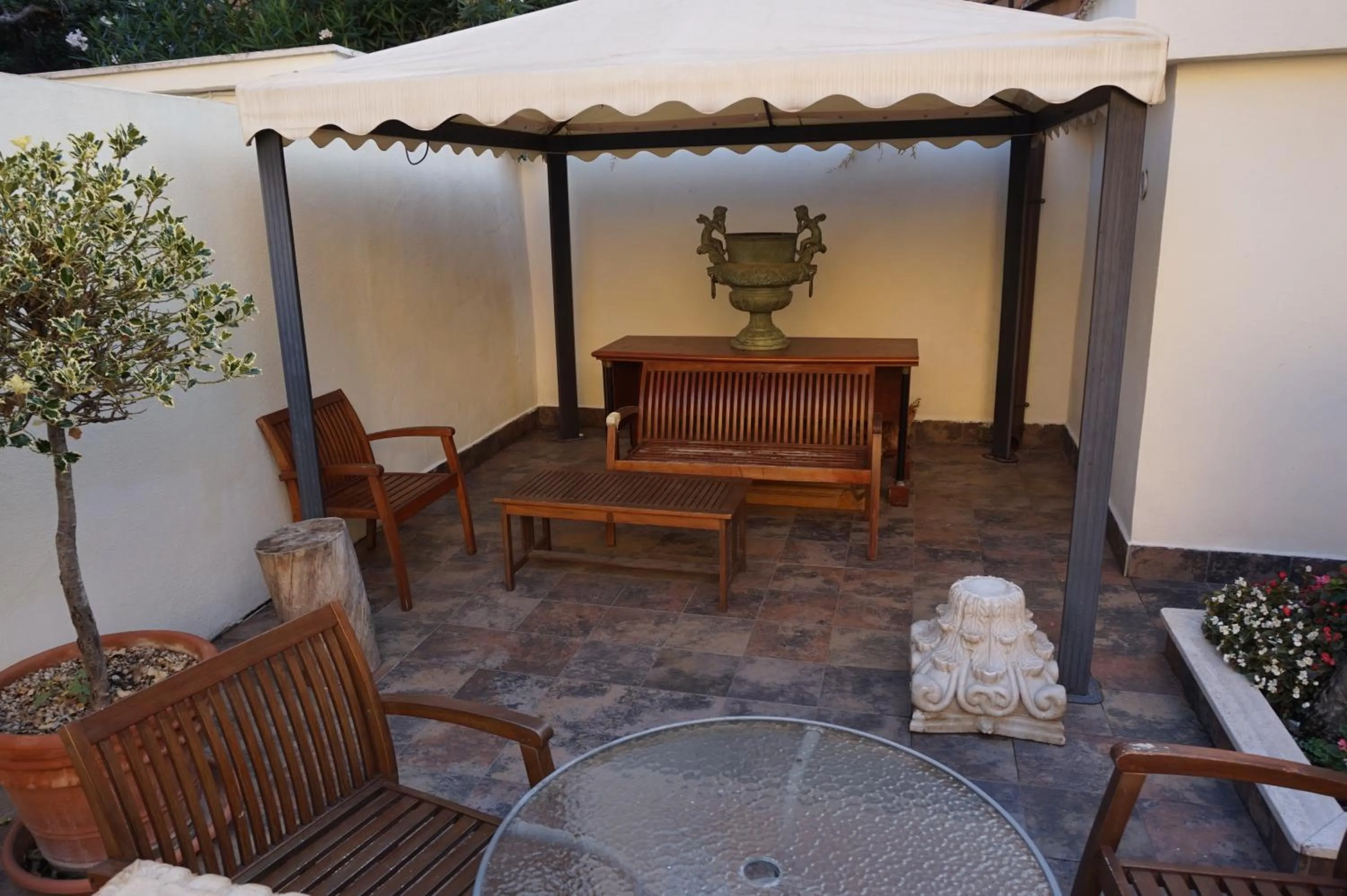 Balcony/Terrace in Hotel Aurelius