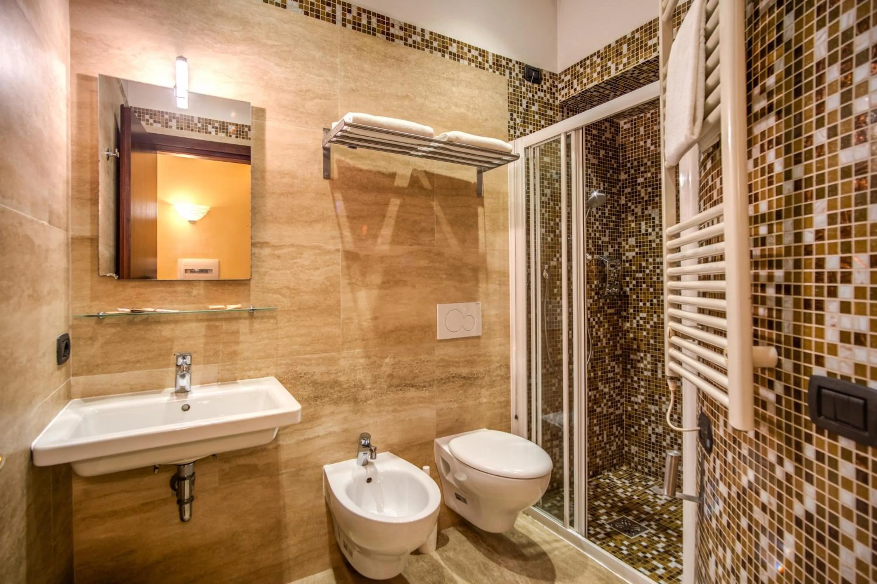 Bathroom in Hotel Aurelius